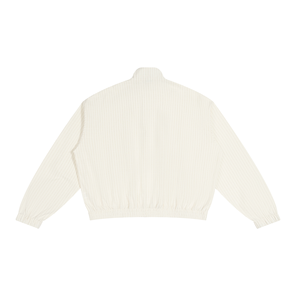 Pinstripe Track Jacket