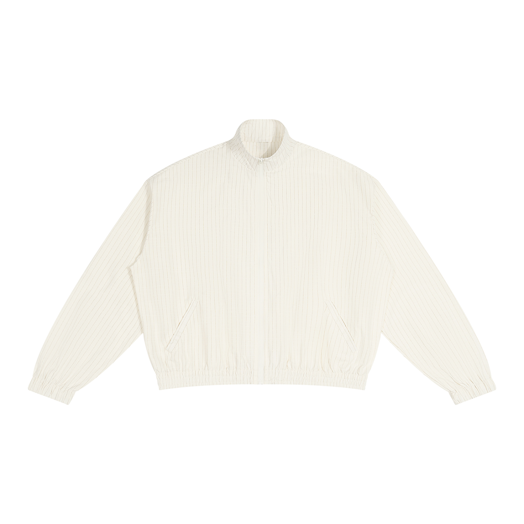 Pinstripe Track Jacket