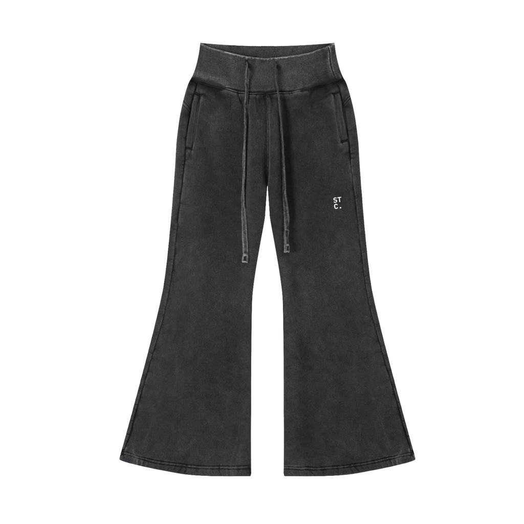 STC. Washed Flare Fleece Pant