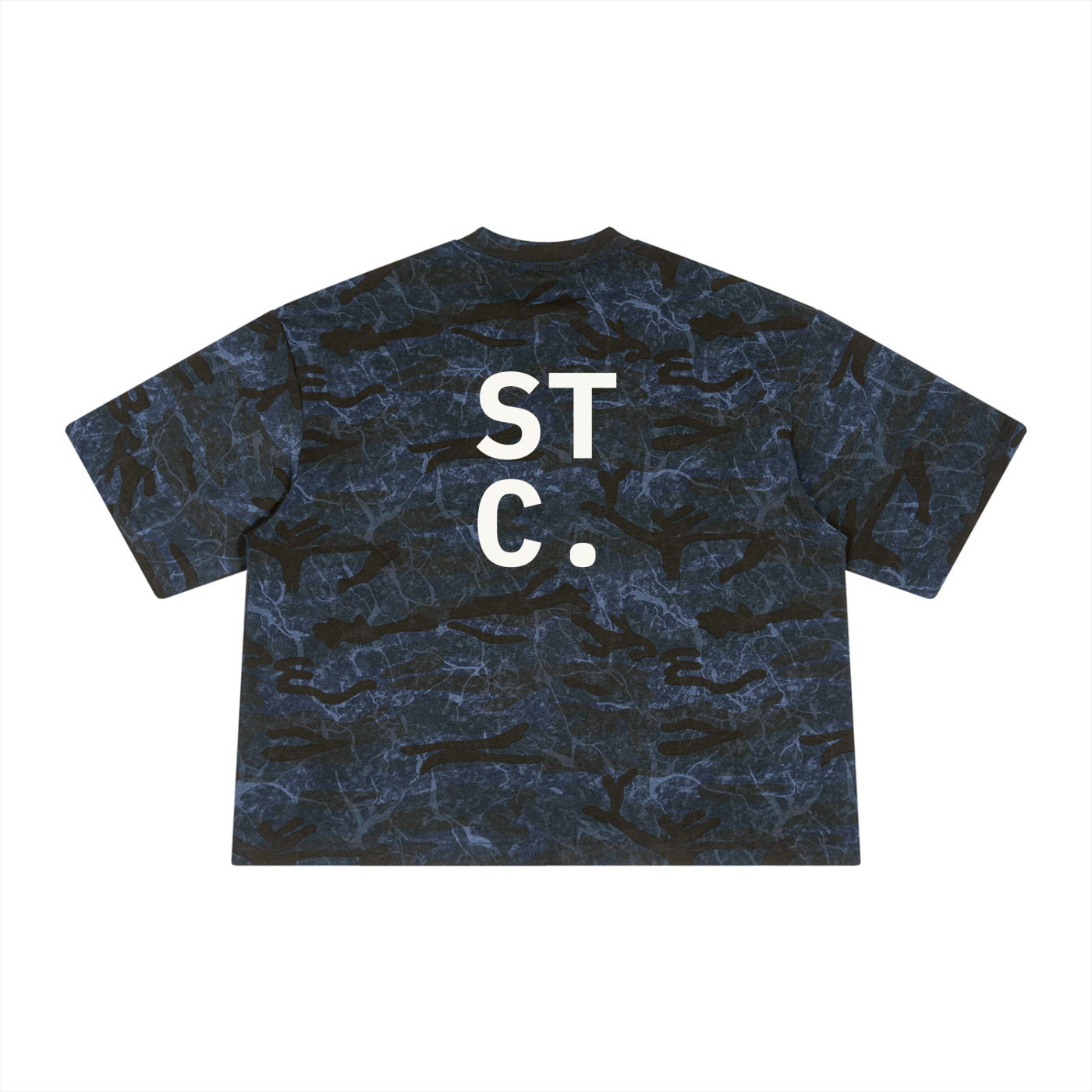 STC. Camo Boxy Tee