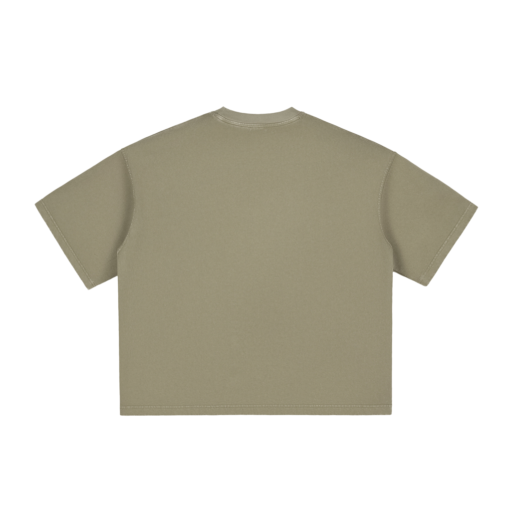 Soft Energy Club — Vintage Washed Boxy Tee Unisex Fit