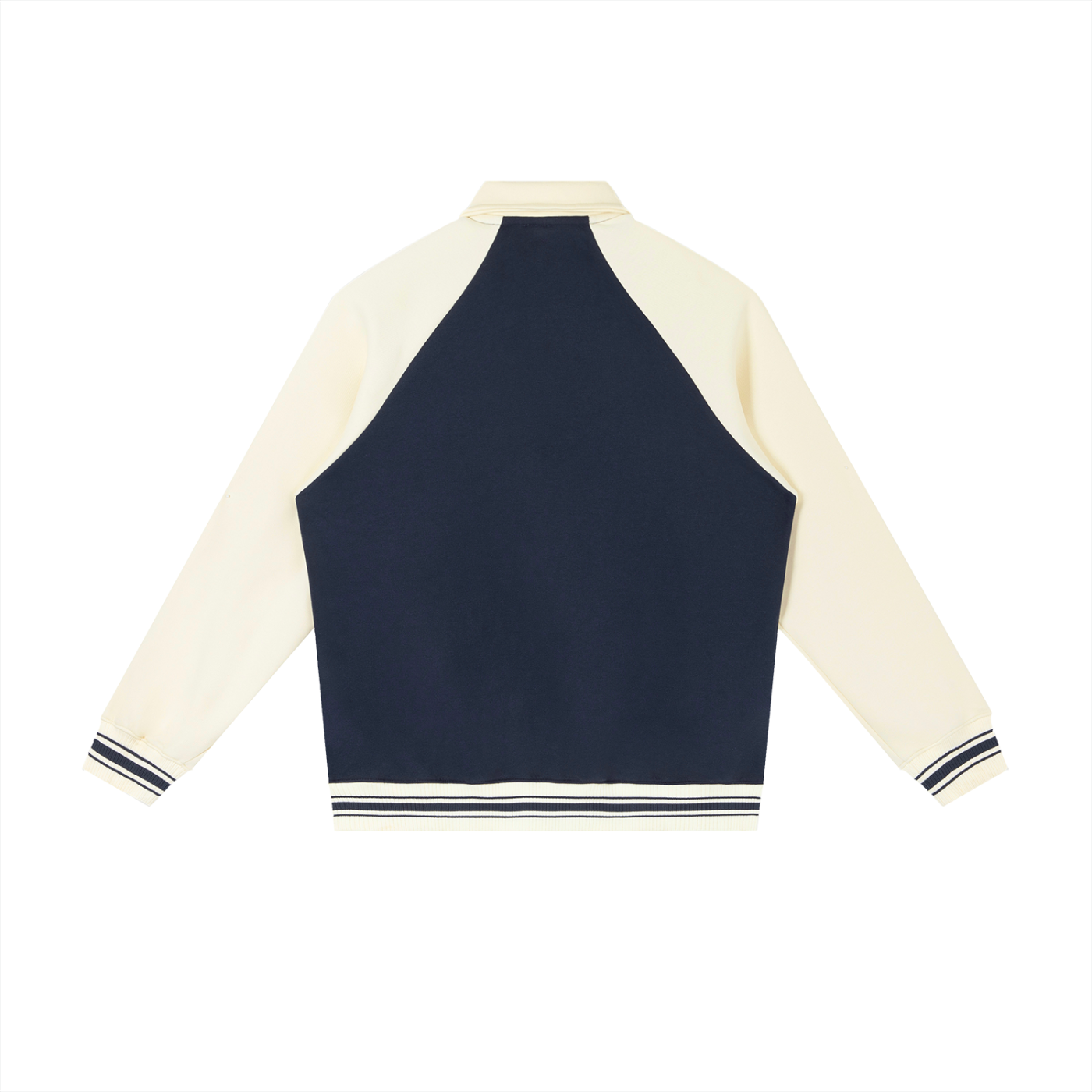 STC. Contrast Raglan Varsity Jacket