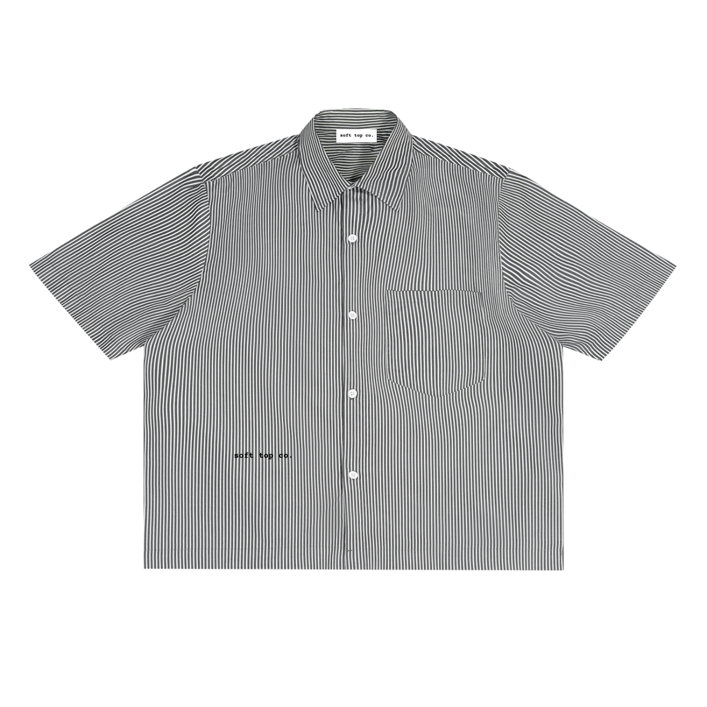 Soft Top Co. Boxy Pinstripe Shirt