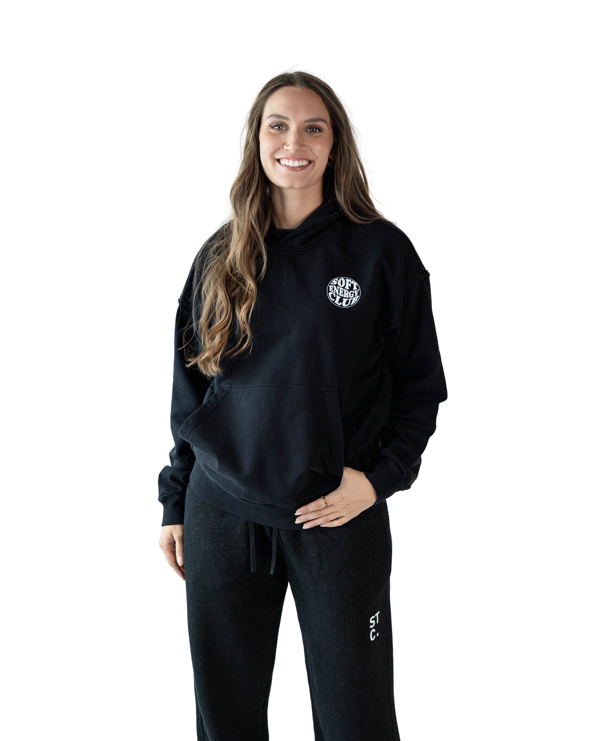 Soft Energy Club Enzyme-Treated Hoodie