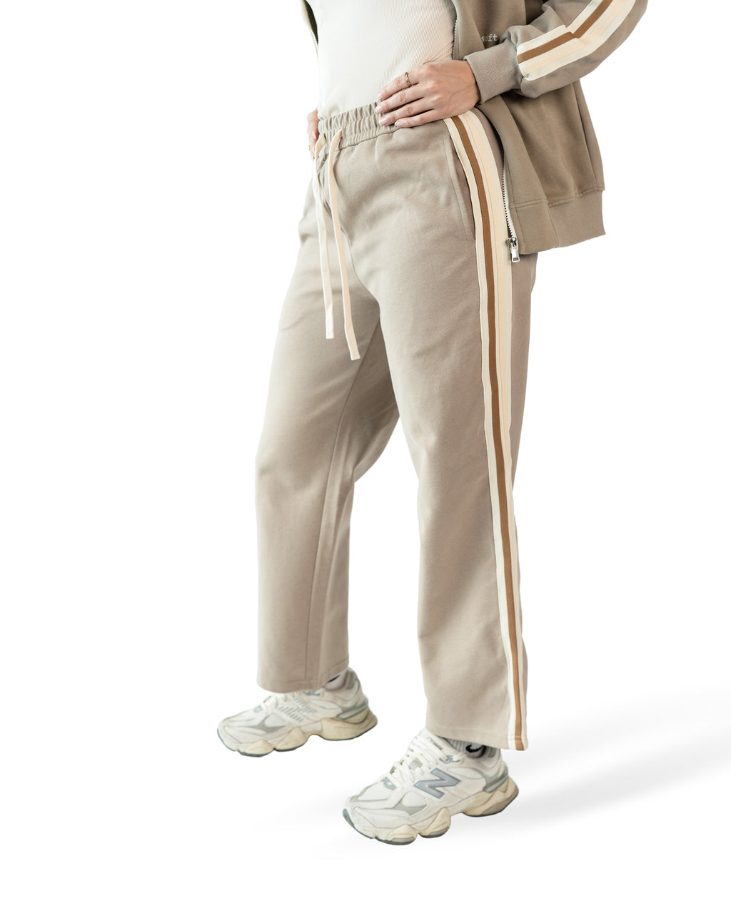 STC. Essential Side-Stripe Track Pants