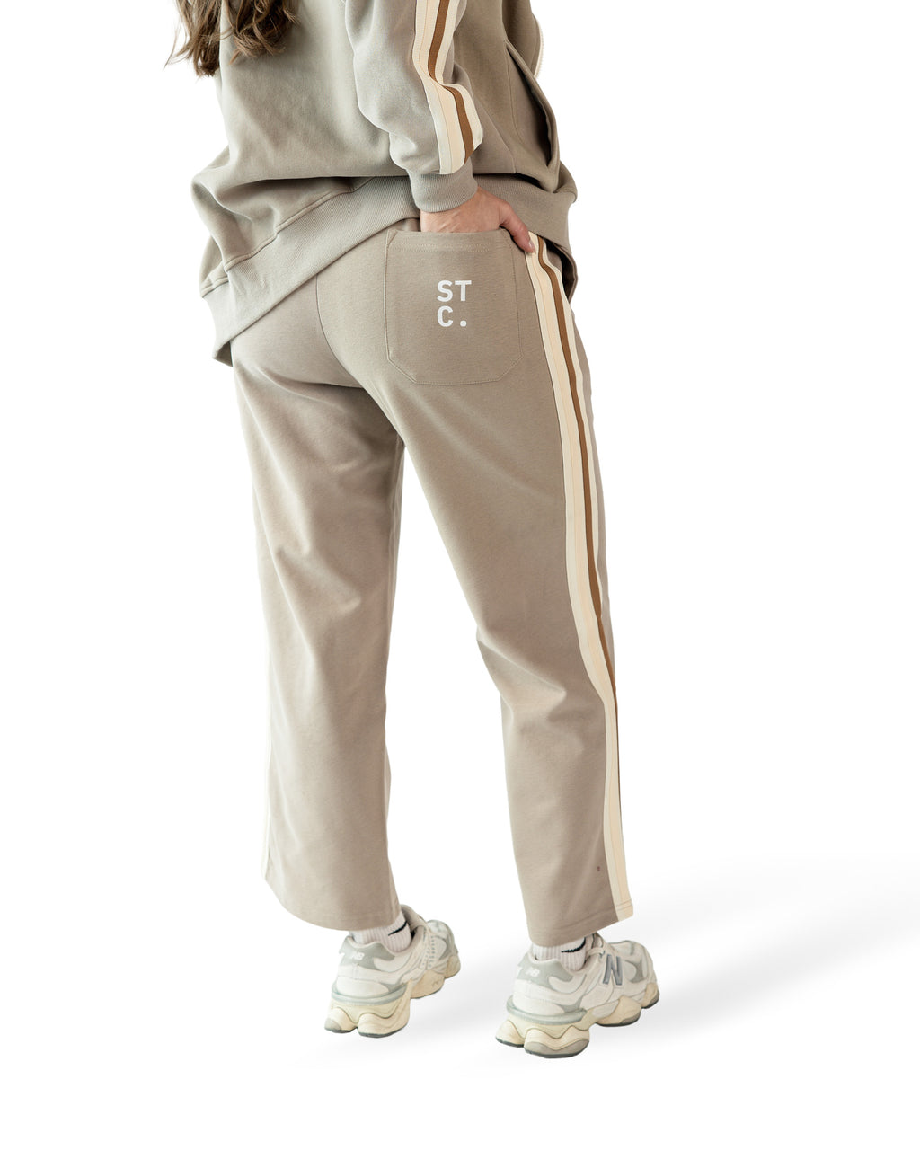 STC. Essential Side-Stripe Track Pants