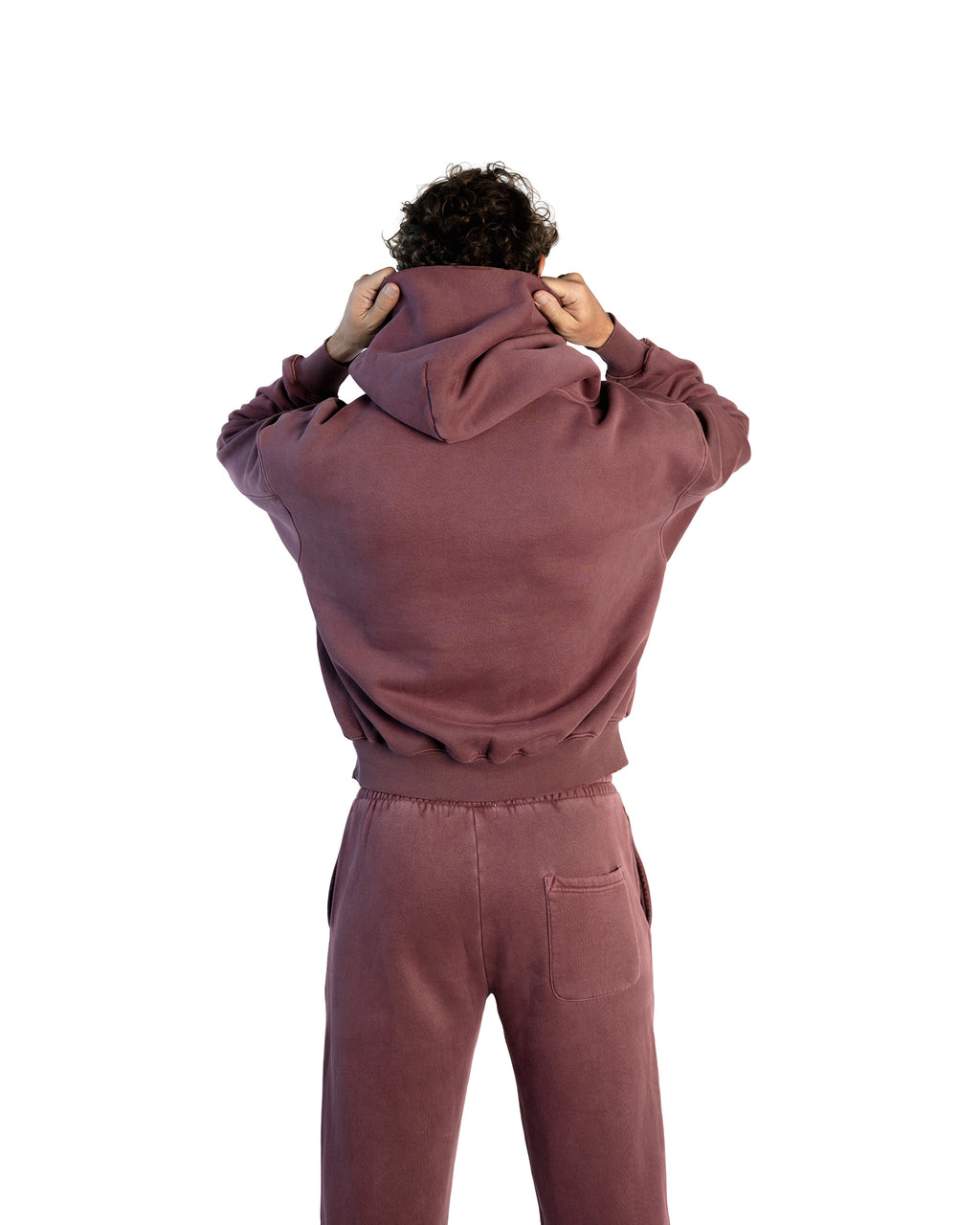 STC. Enzyme-Treated Fleece Hoodie