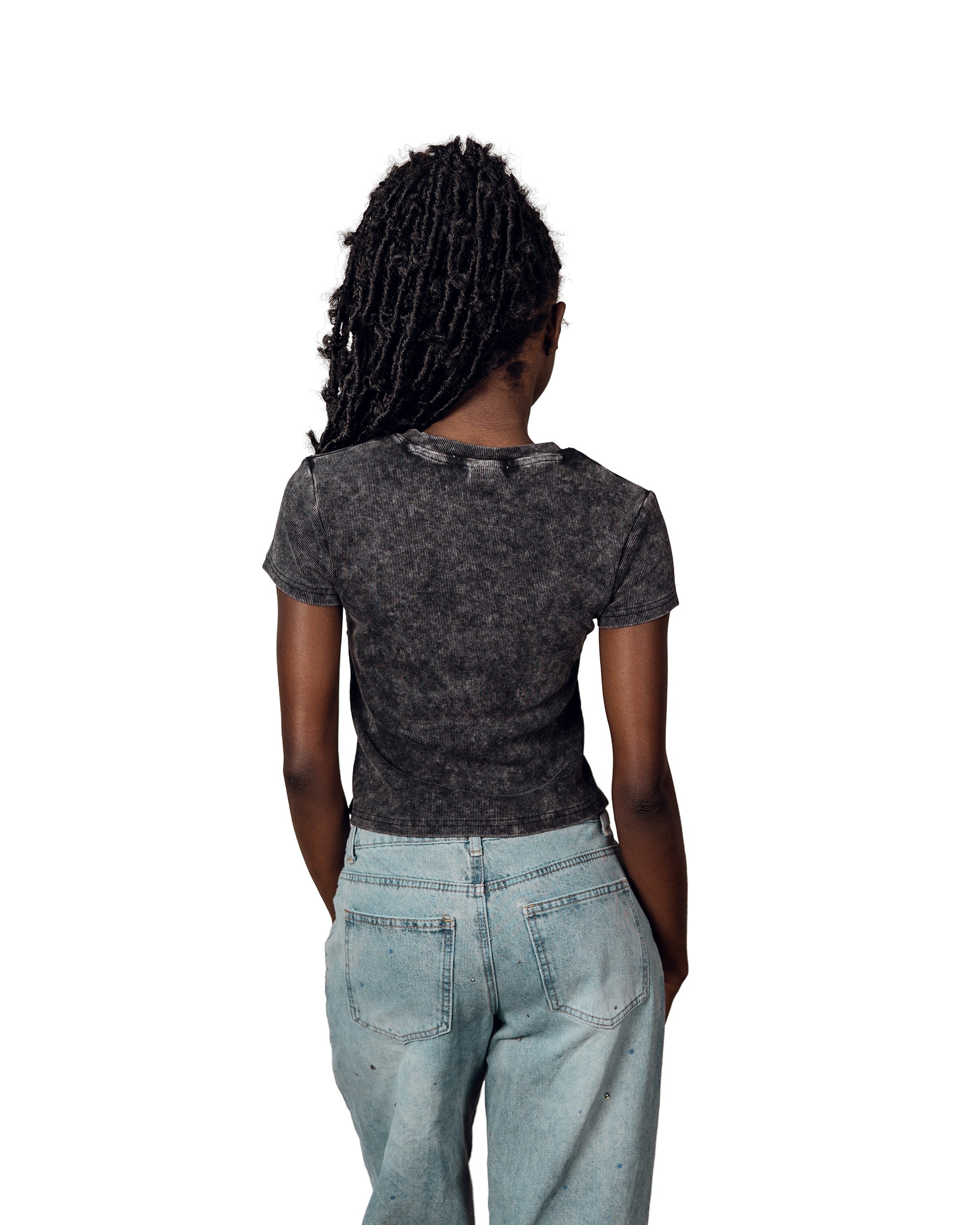 Soft Top Co. Curve Tee – Sculpted Fit Washed T-Shirt