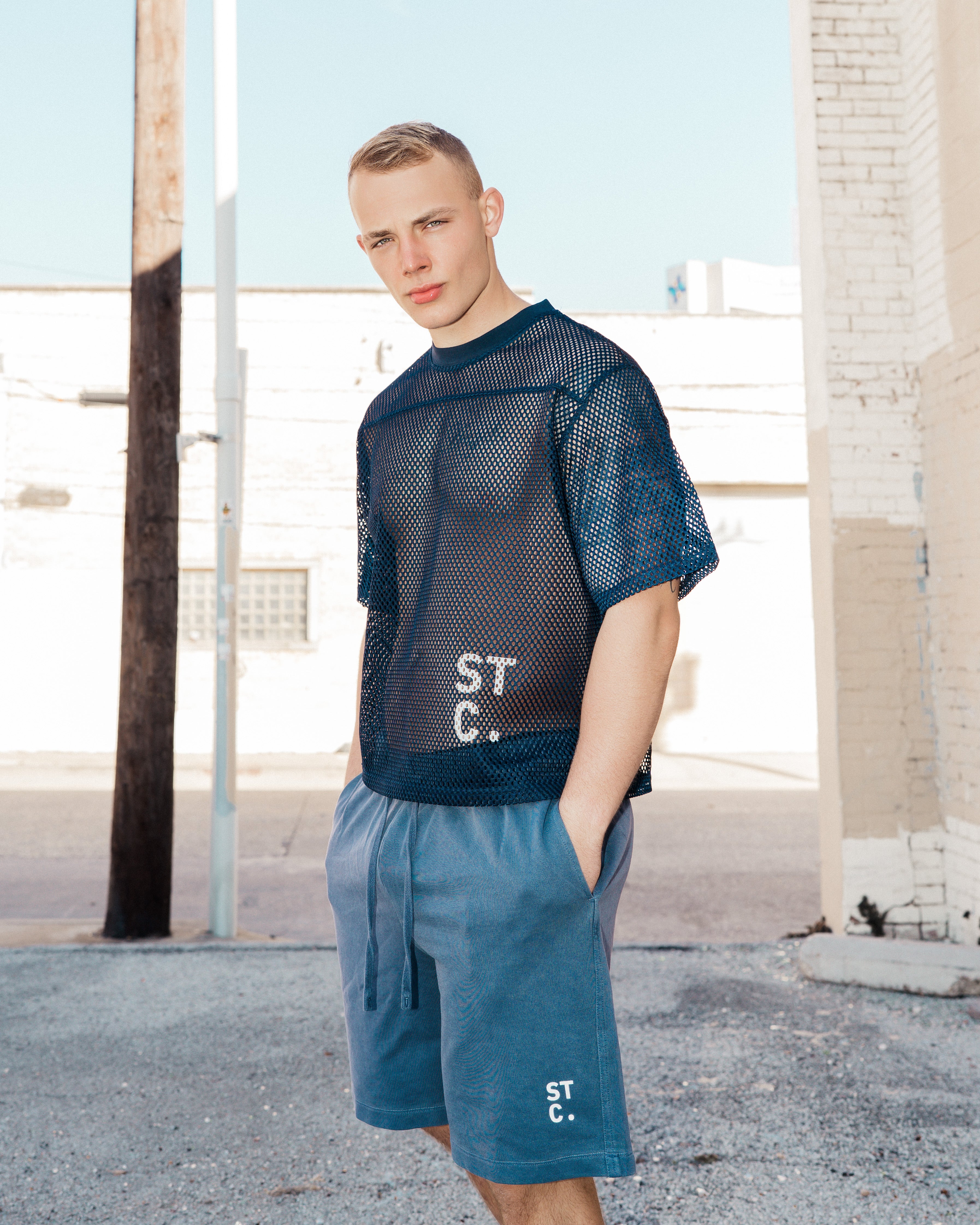 STC. Vintage Wash Cotton Shorts