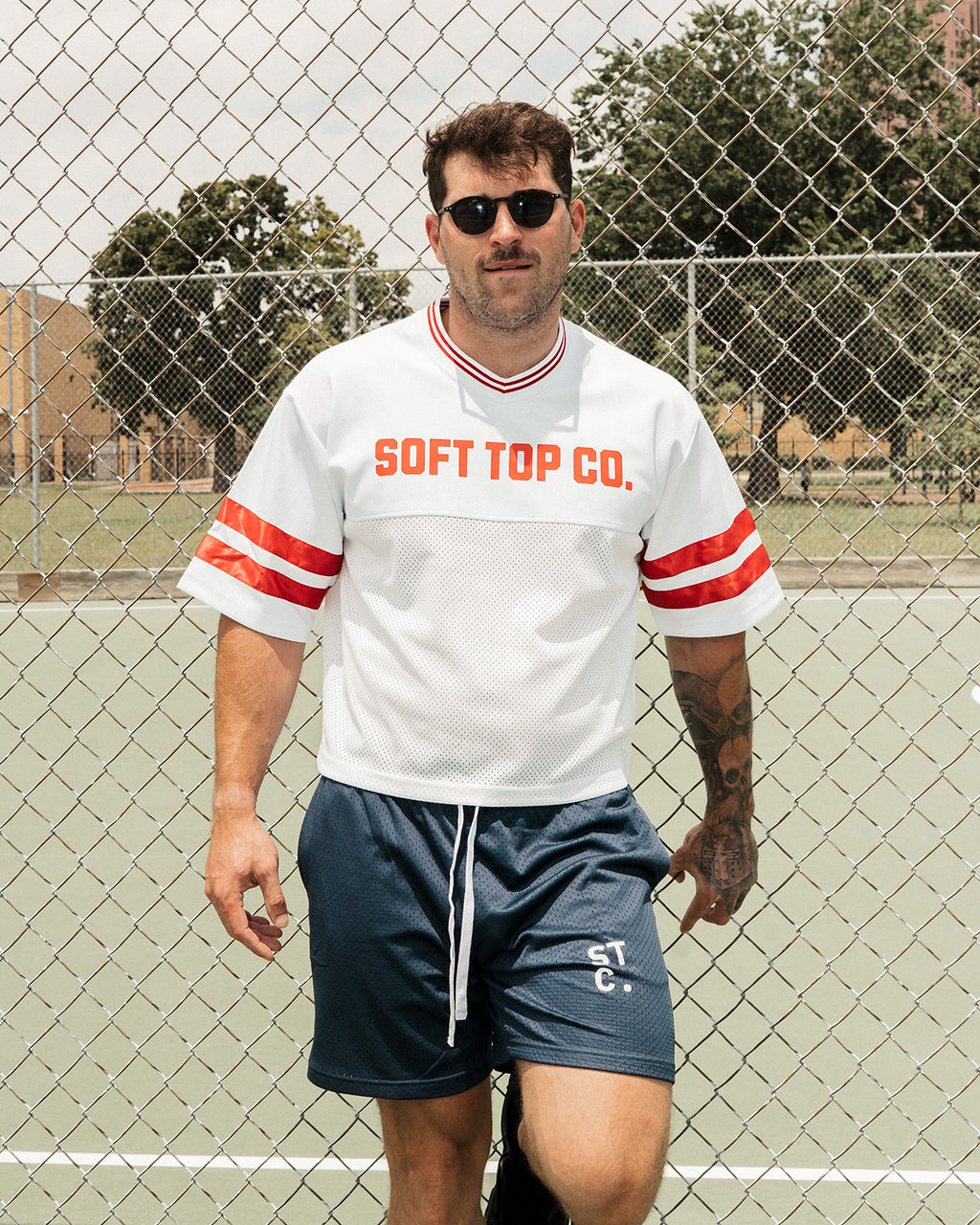 STC. Varsity Mesh Tee