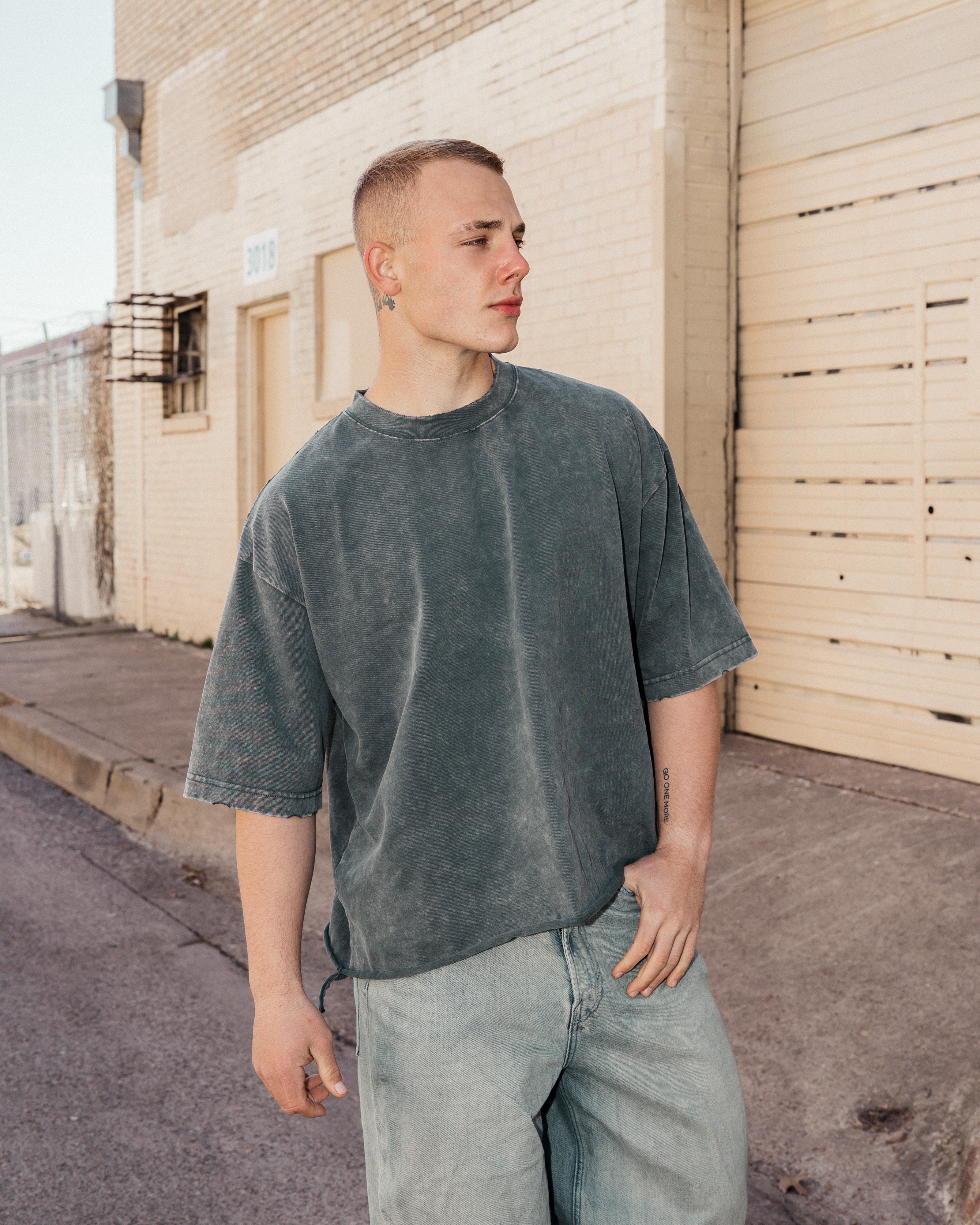 STC. Soft-Washed Boxy Tee