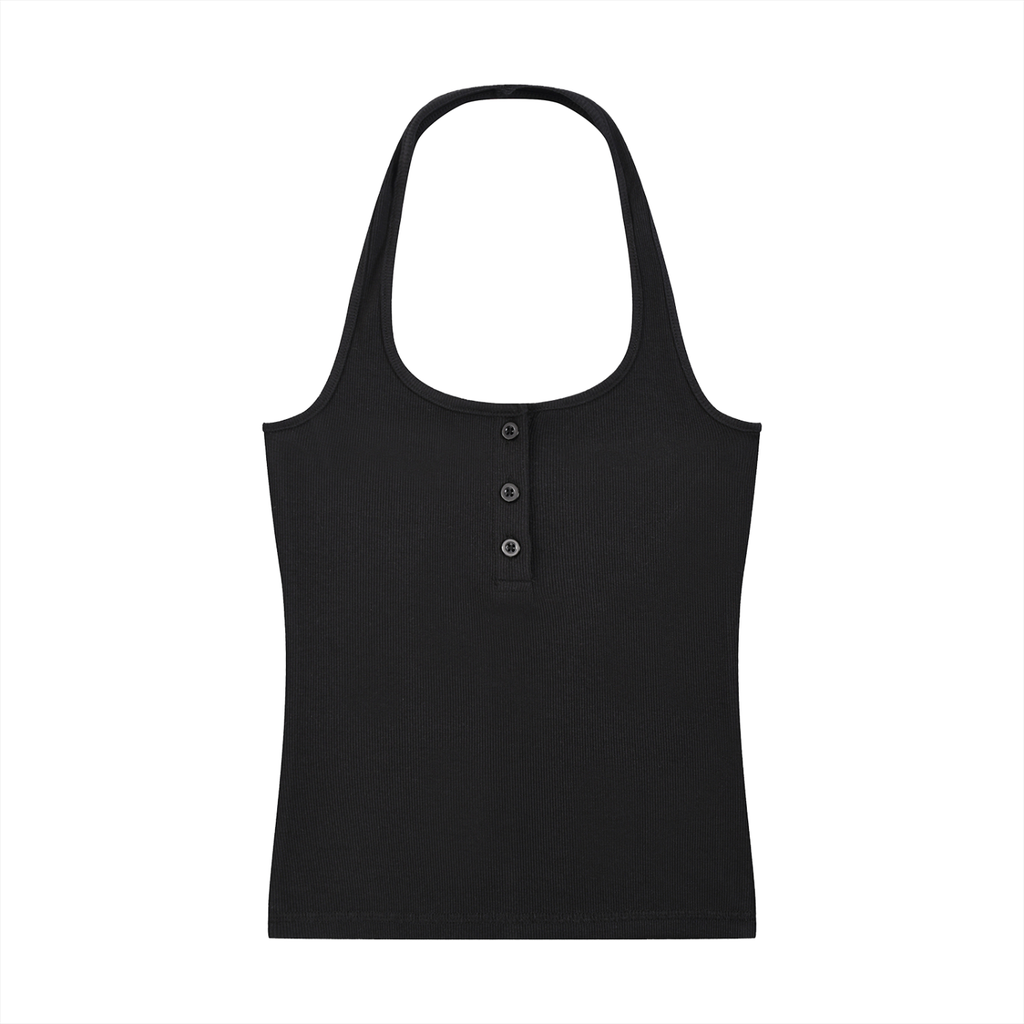 STC. Ribbed Henley Tank