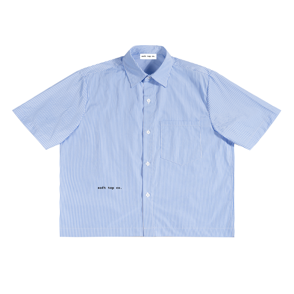 Soft Top Co. Boxy Pinstripe Shirt