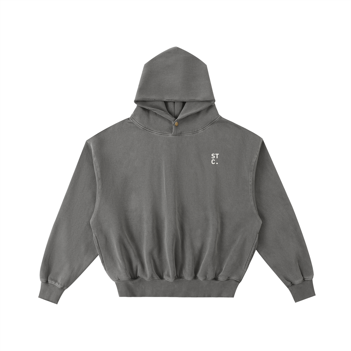 STC. Enzyme-Treated Fleece Hoodie