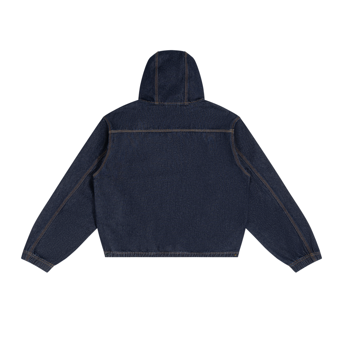 Soft Top Co. Boxy Denim Zip Hoodie