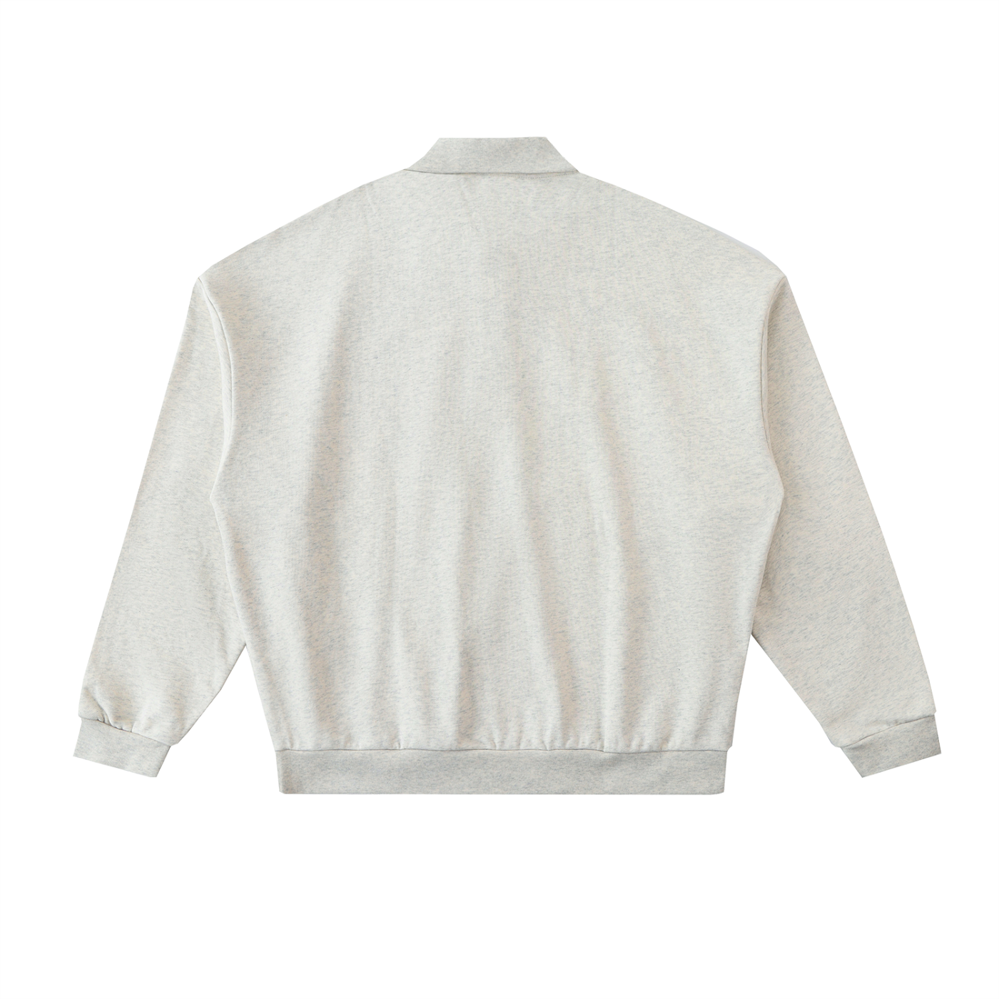 The STC. Polo Fleece Sweatshirt — Light Heather