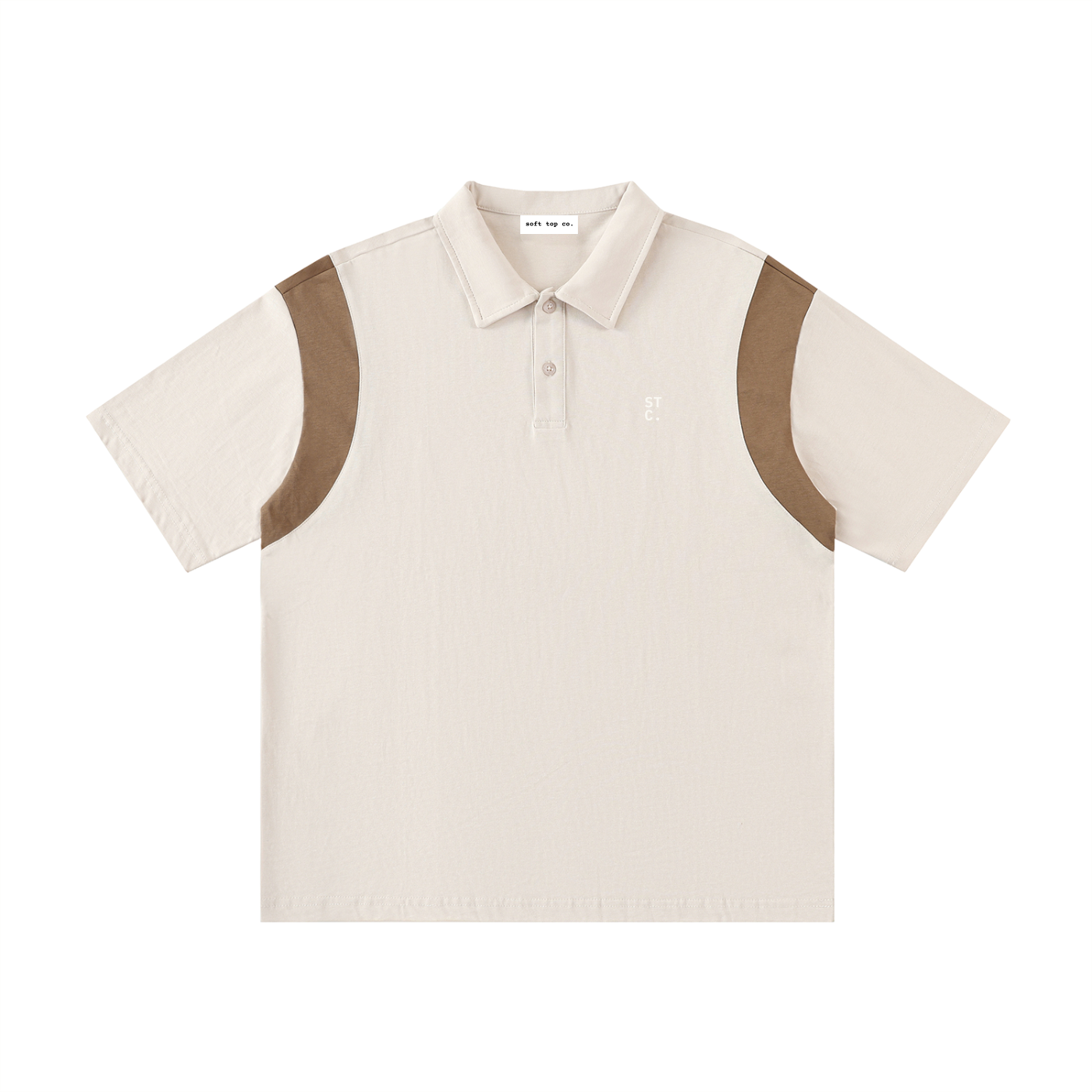 STC. Contrast Panel Polo