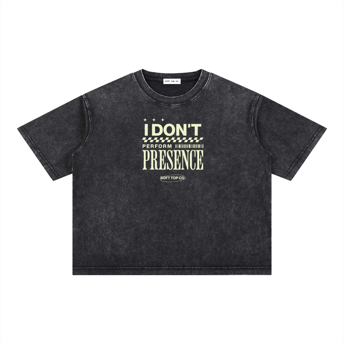 Snow-Washed Boxy Graphic Tee