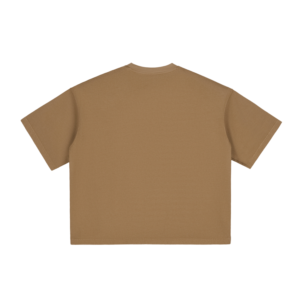 Soft Energy Club — Vintage Washed Boxy Tee Unisex Fit