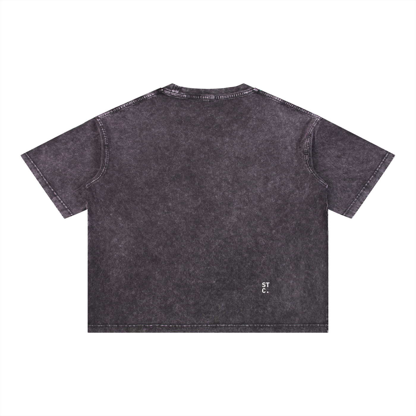 Snow-Washed Boxy Graphic Tee