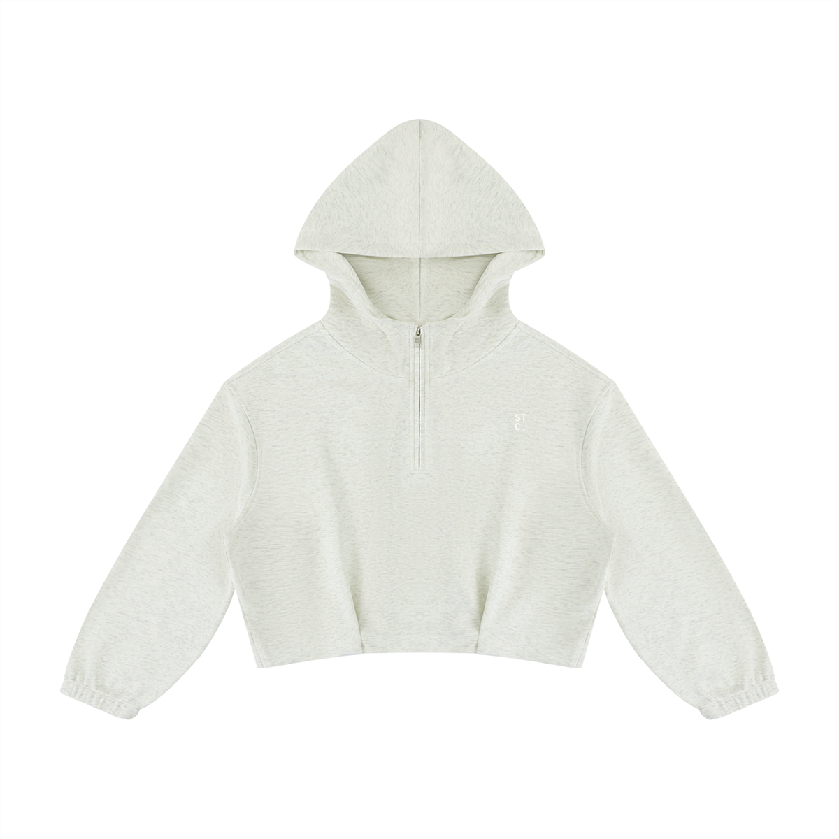 Soft Top Co. Quarter Zip Crop