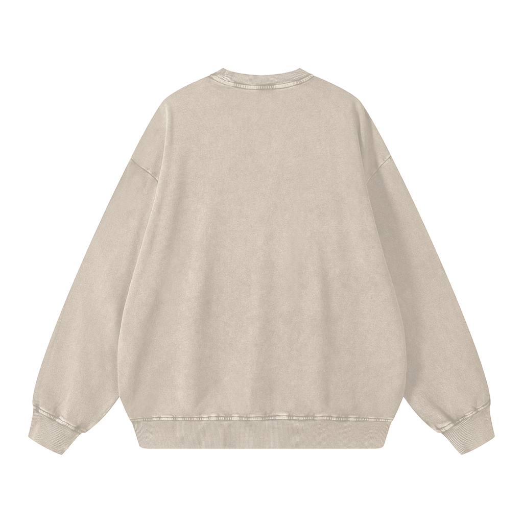 Soft Top Co. Snow Wash Oversized Crew