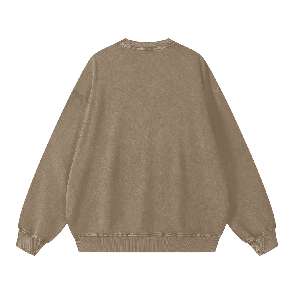 Soft Top Co. Snow Wash Oversized Crew