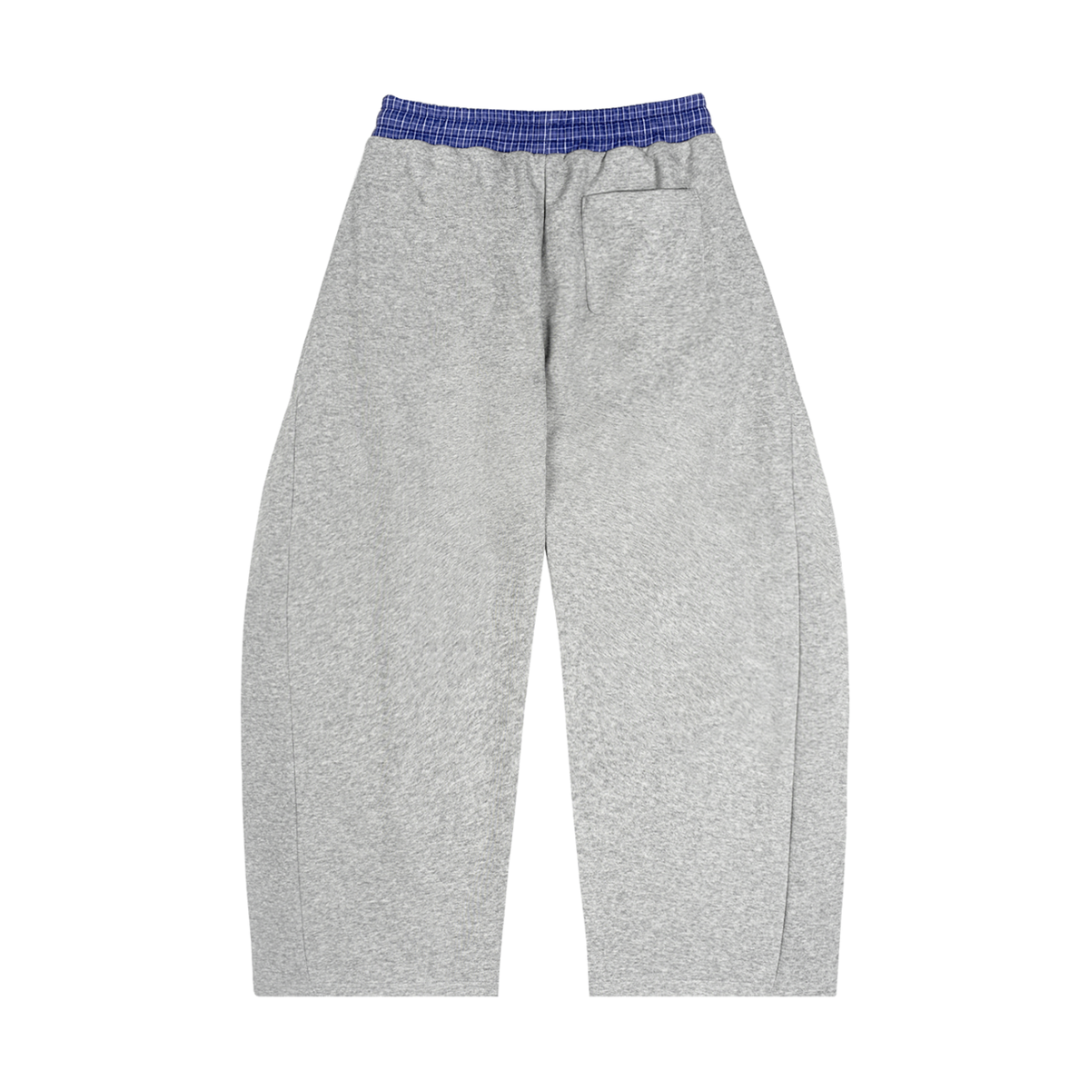 Soft Top Co. Plaid Accent Barrel Sweatpants