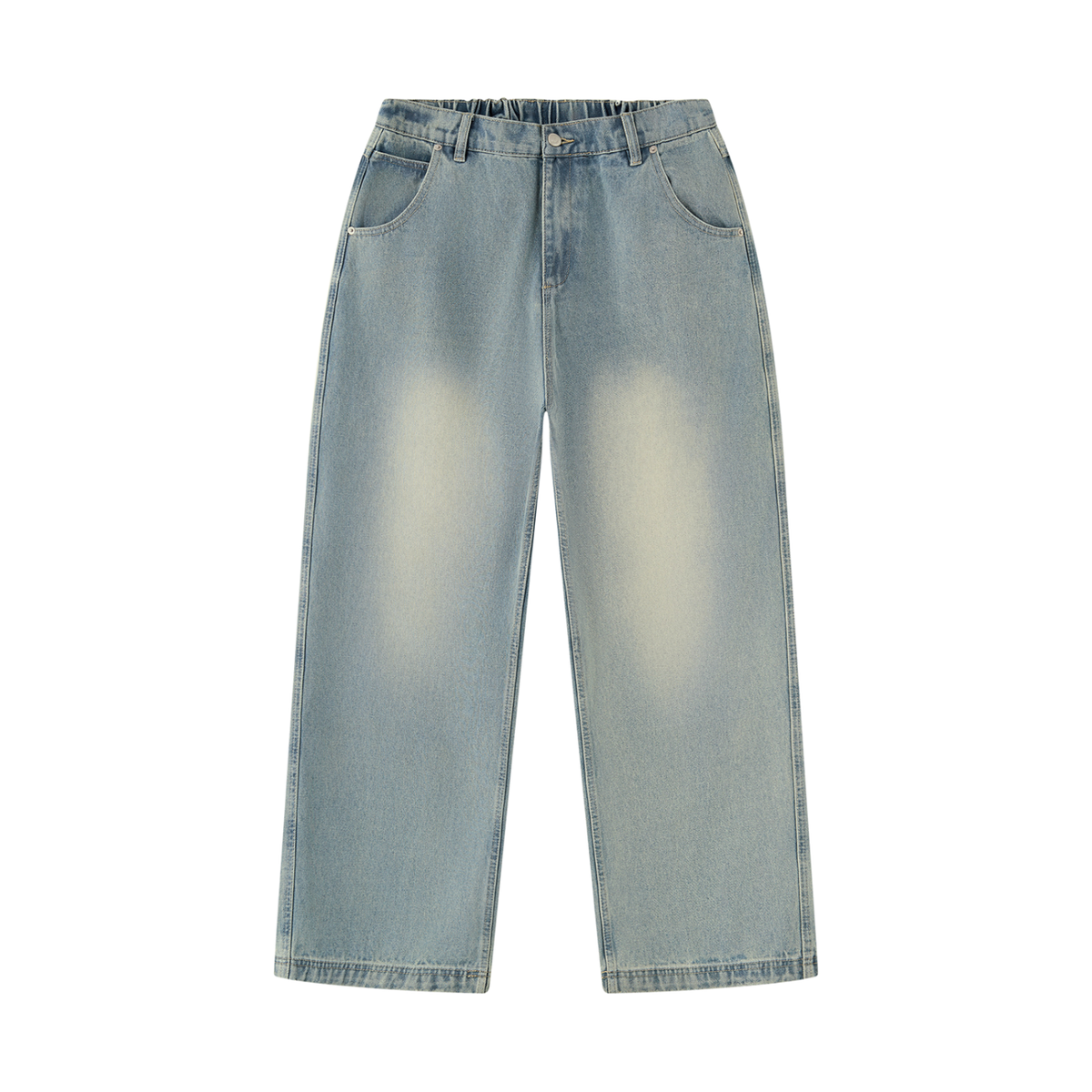 Sunfade Wide-Leg Jeans