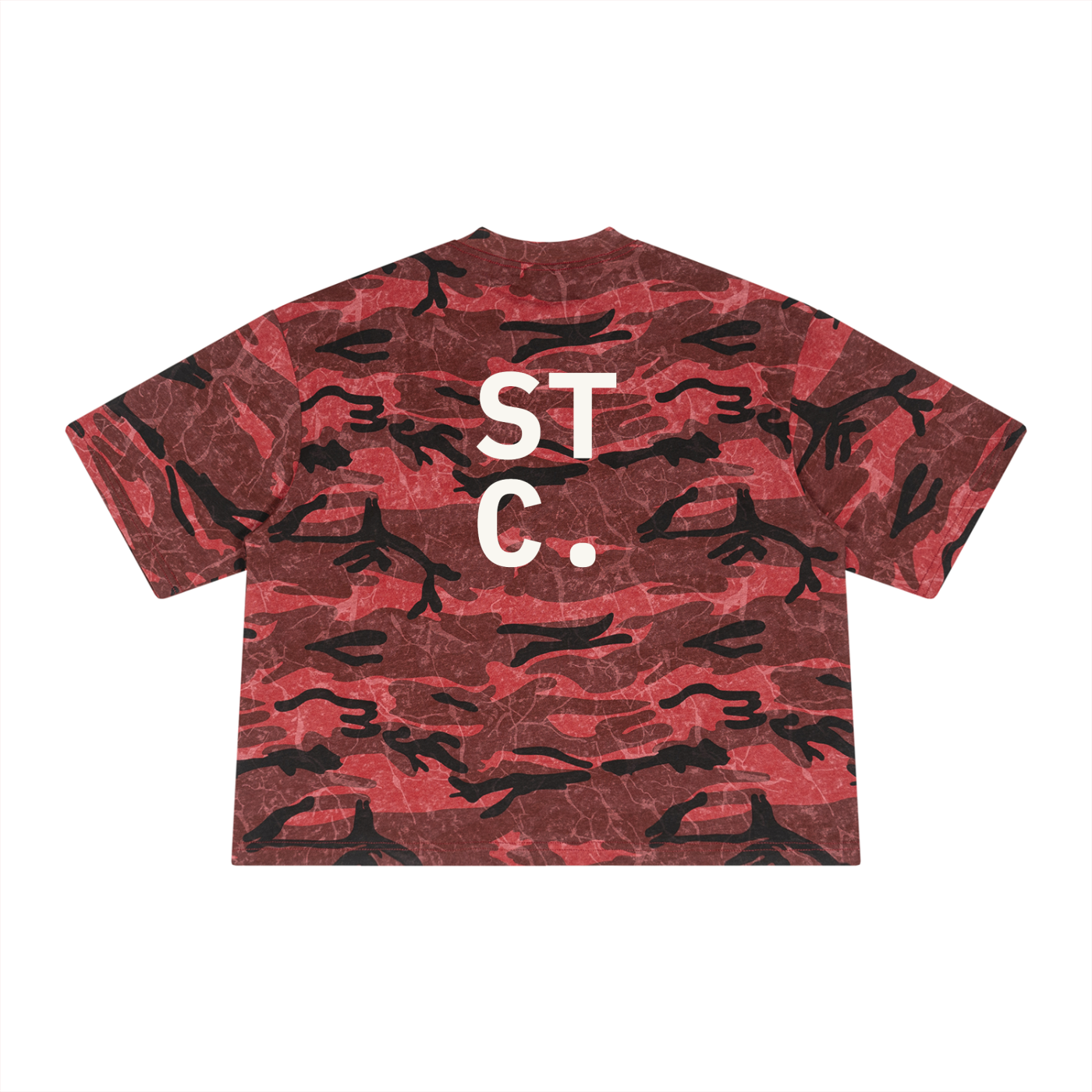 STC. Camo Boxy Tee