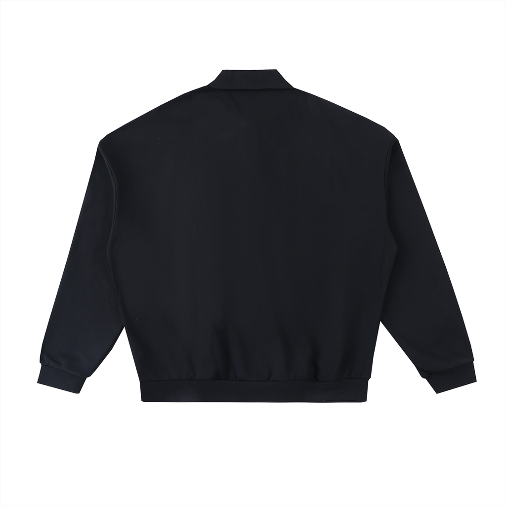 The STC. Polo Fleece Sweatshirt — Black