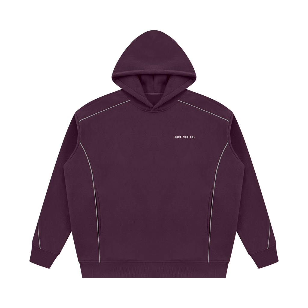 Soft Top Co. Piped Fleece Hoodie