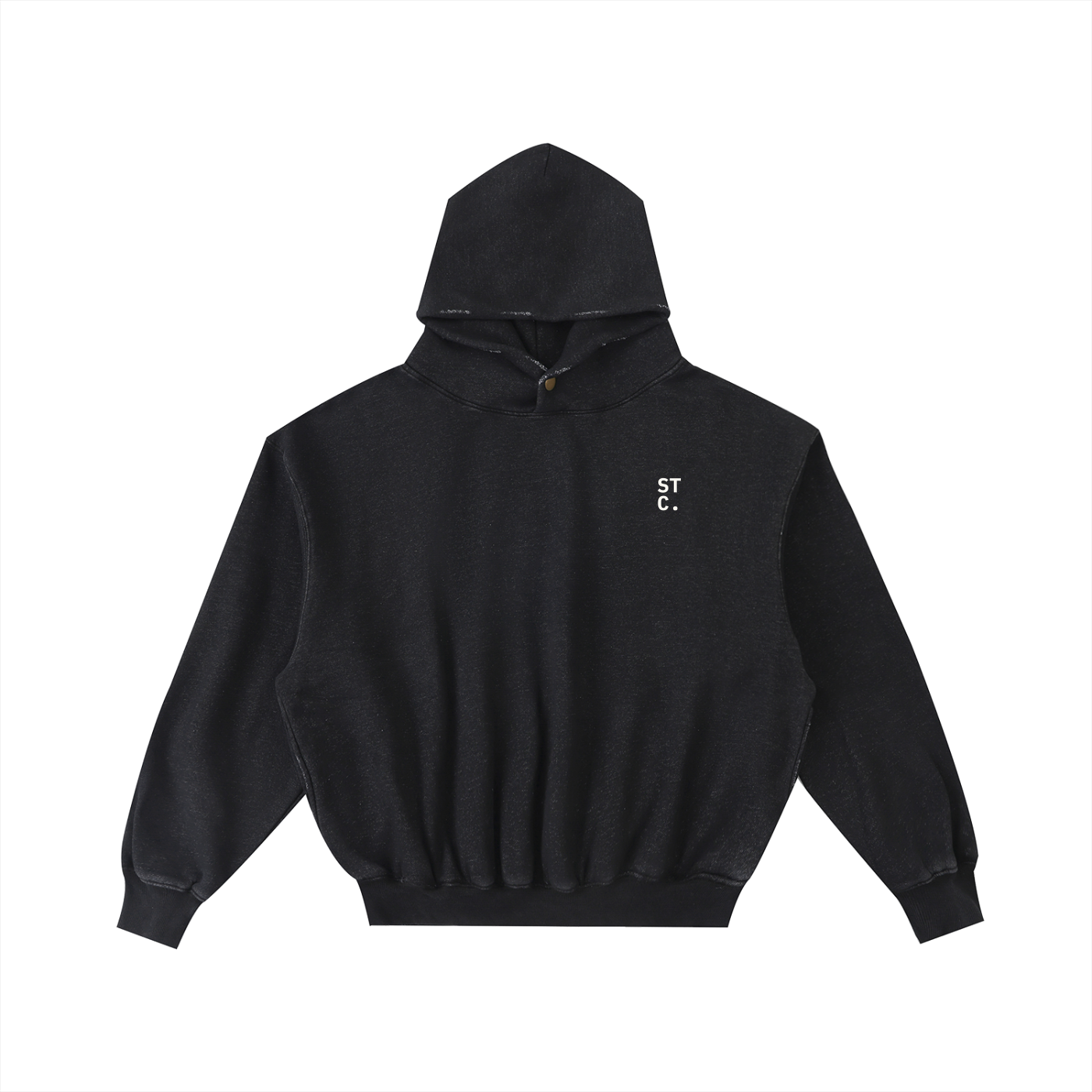 STC. Enzyme-Treated Fleece Hoodie