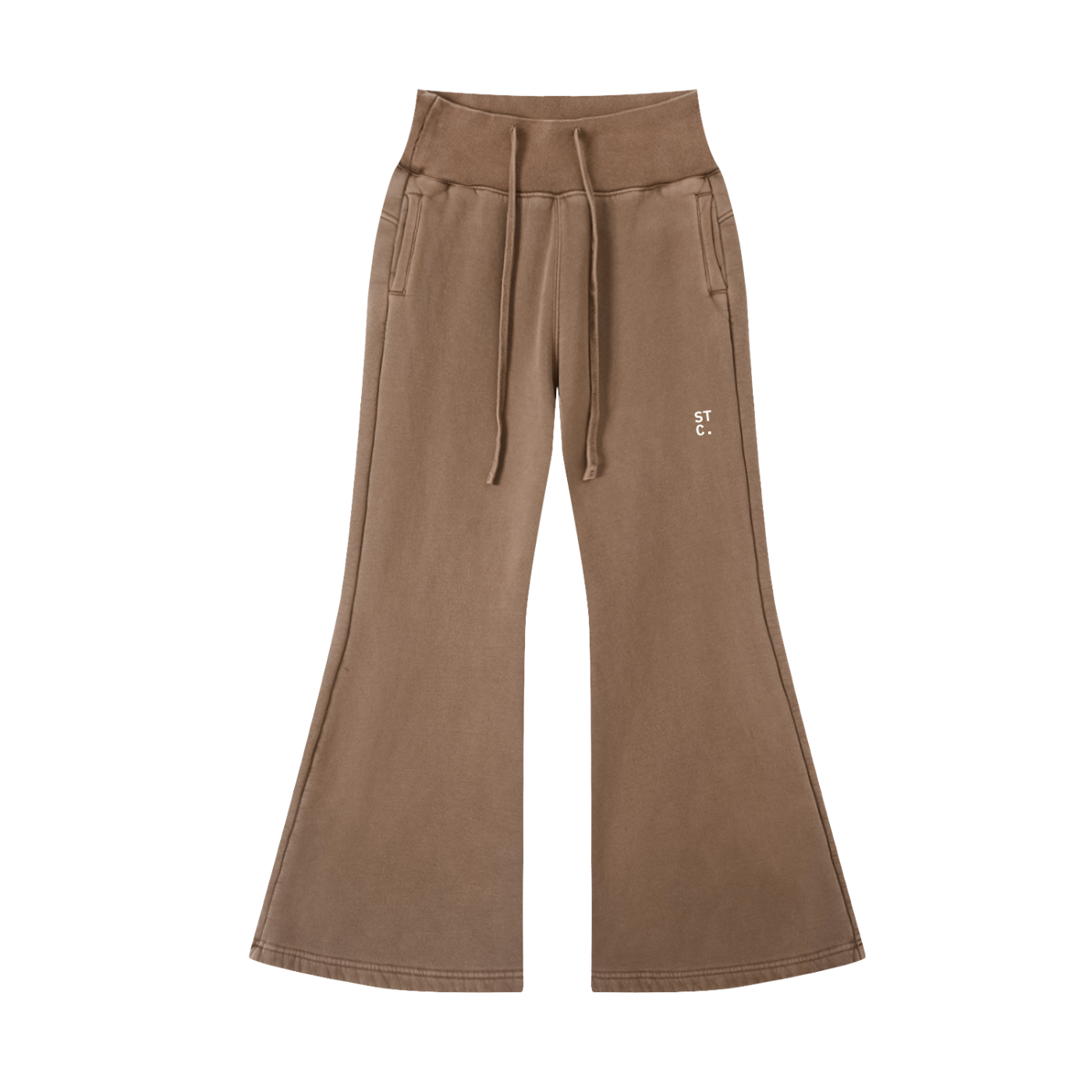 STC. Washed Flare Fleece Pant