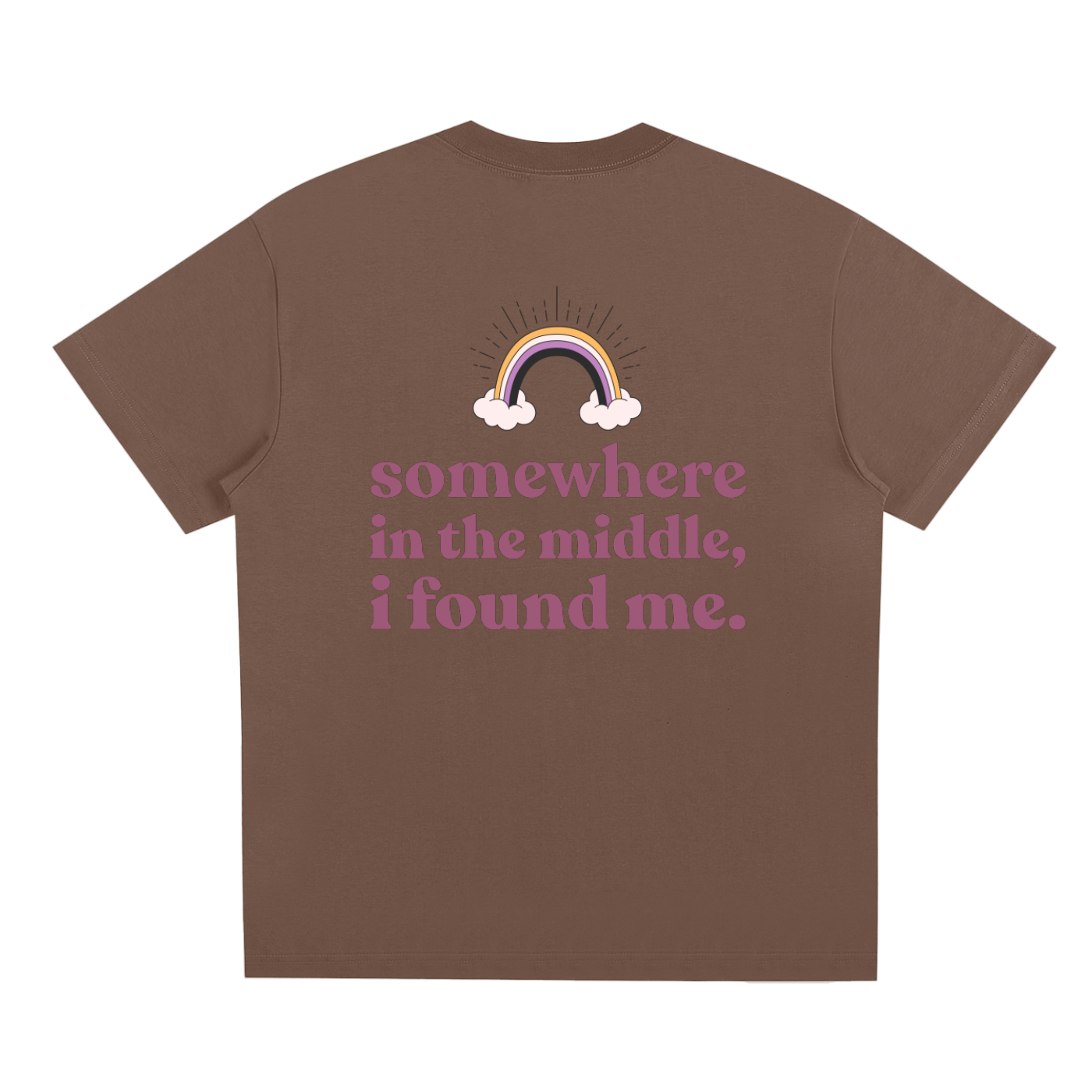 Somewhere in the Middle Tee – Unisex Statement T-Shirt