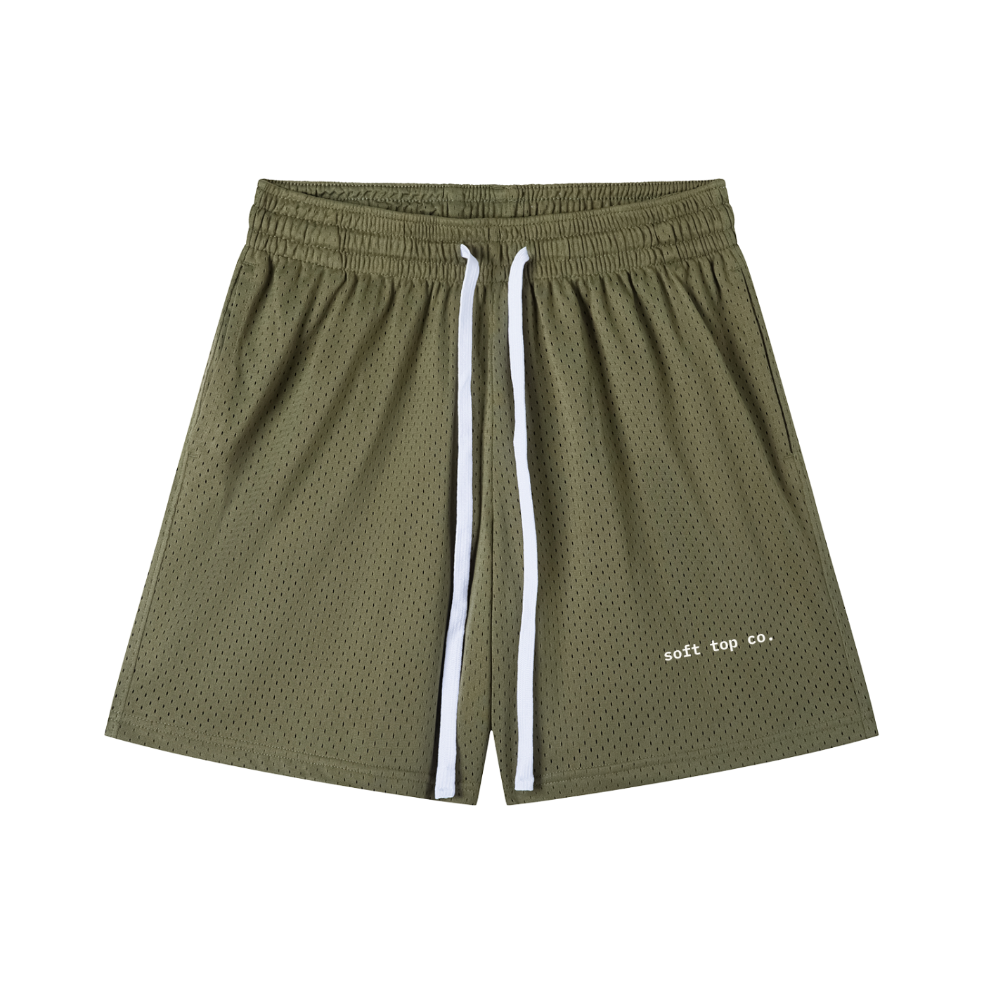 Soft Top Co. Mesh Drawstring Shorts