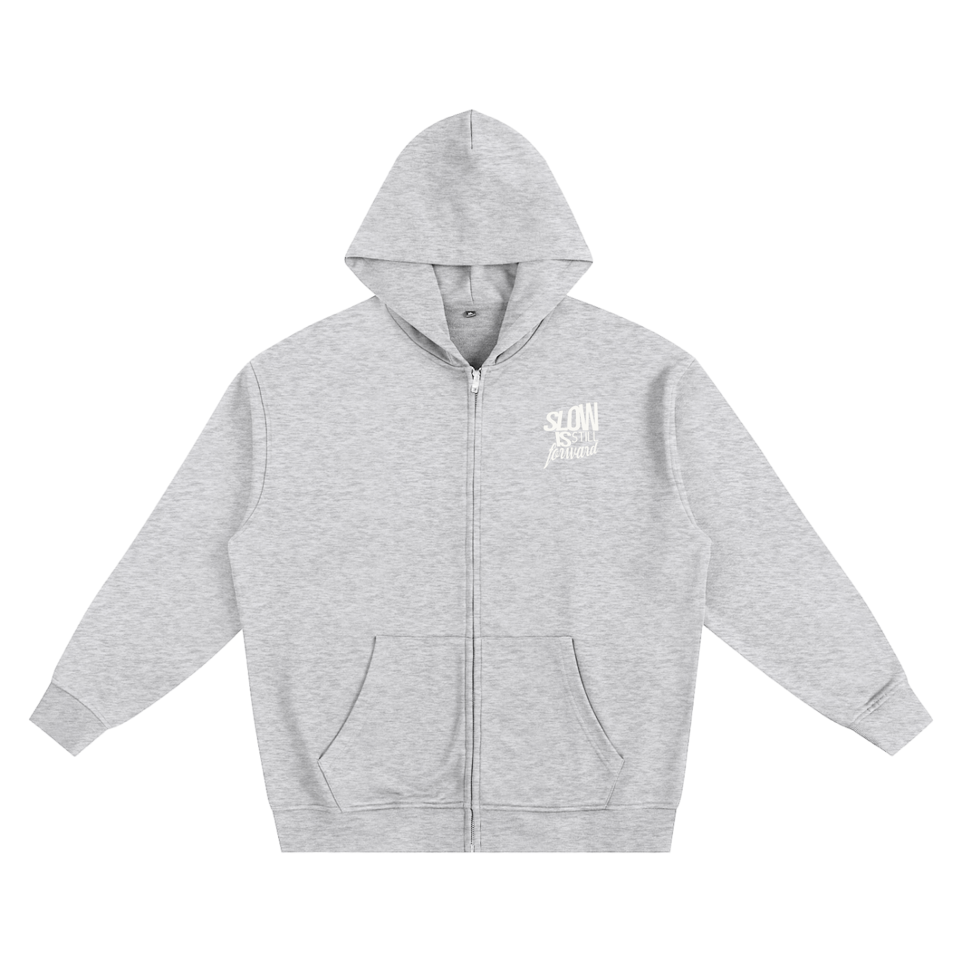 The STC. Essential Zip Hoodie — Slow Is Still Forward