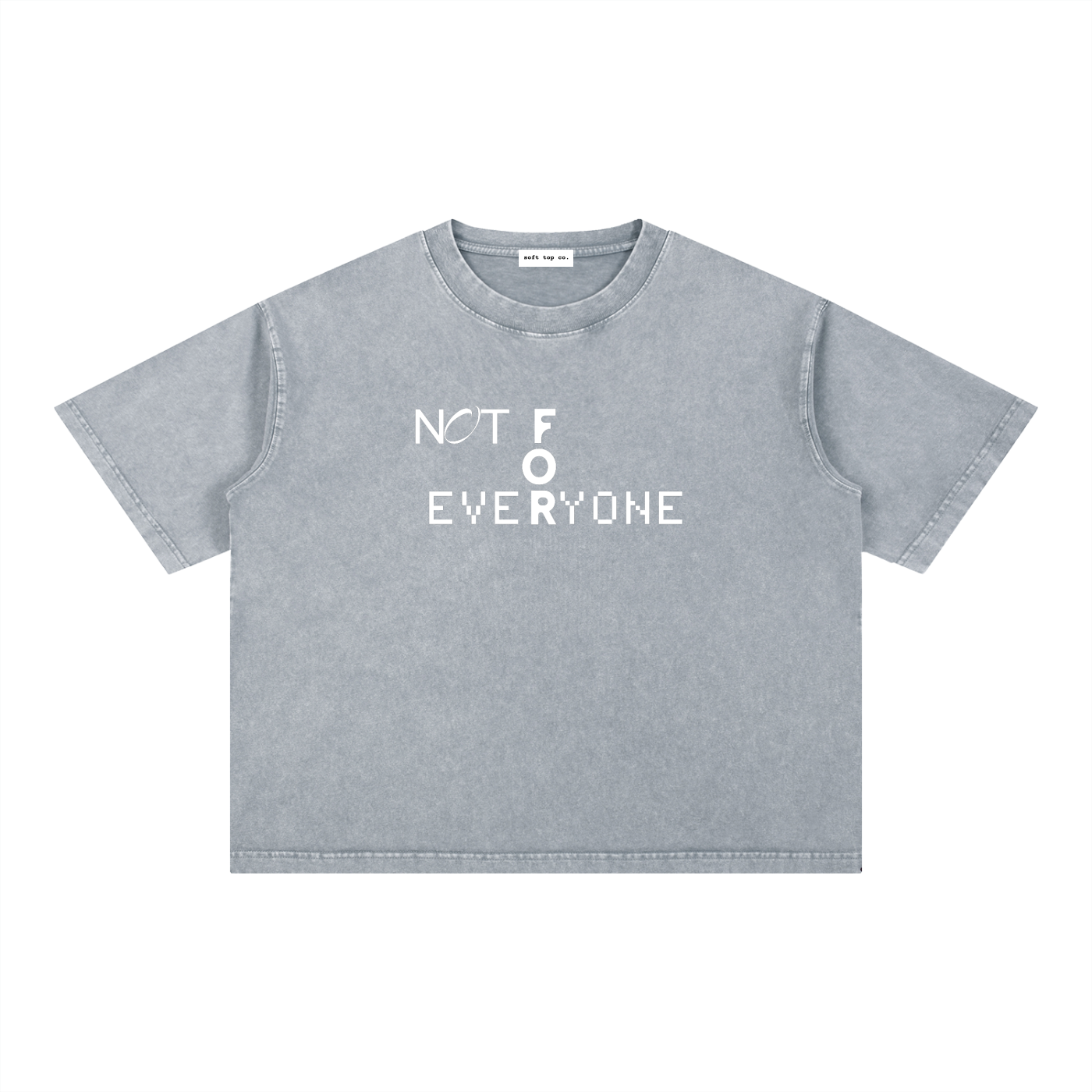 Snow-Washed Boxy Graphic Tee