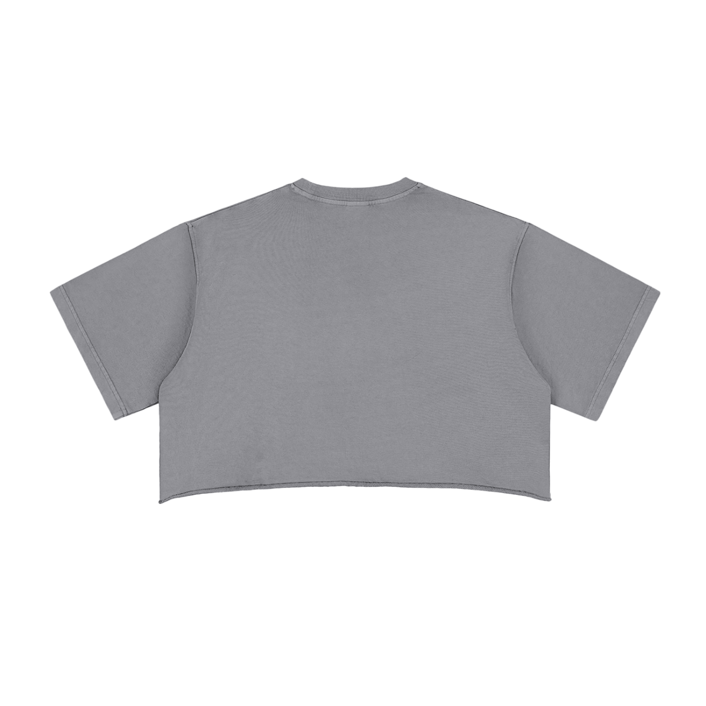 Soft Energy Club — Snow Washed Crop Top