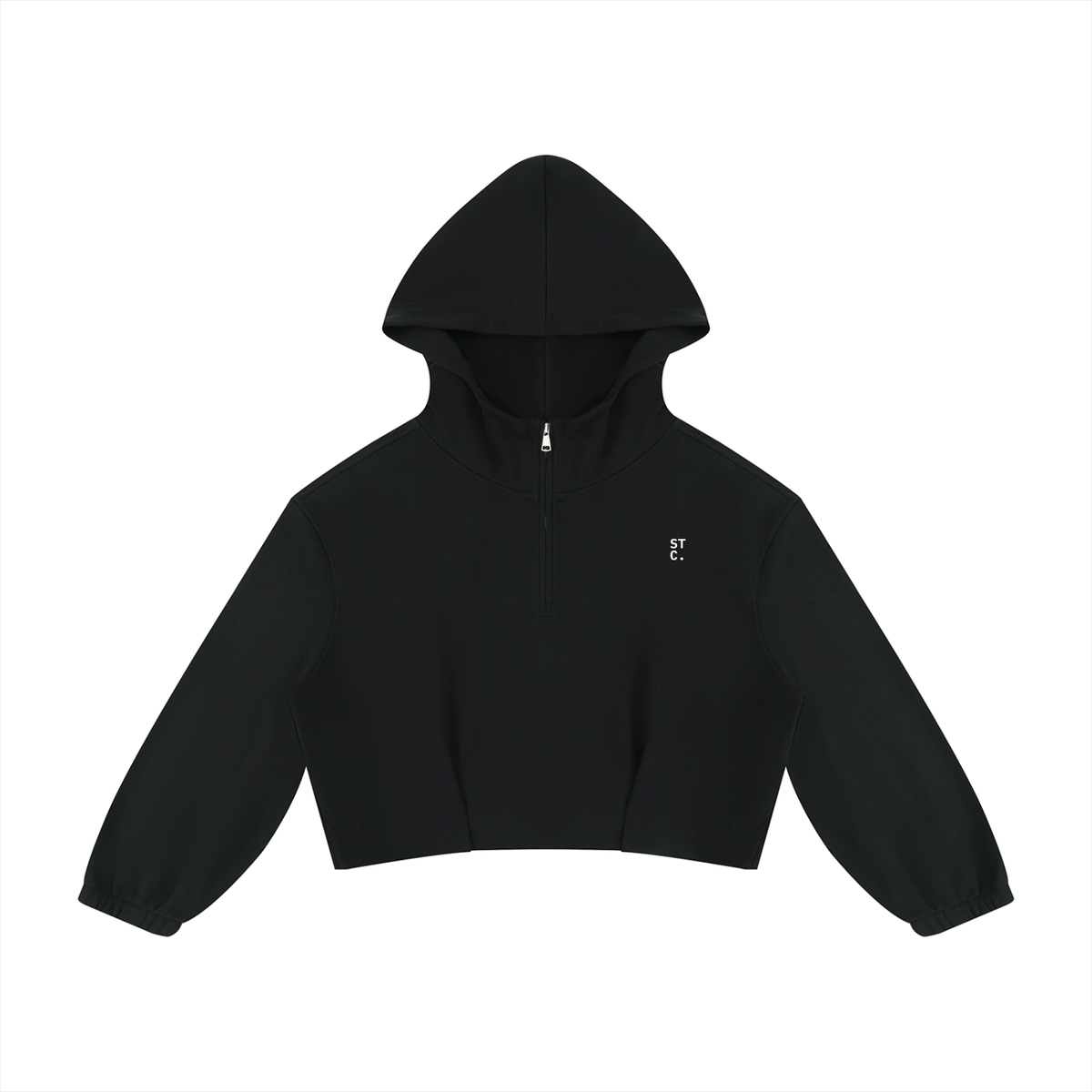 Soft Top Co. Quarter Zip Crop