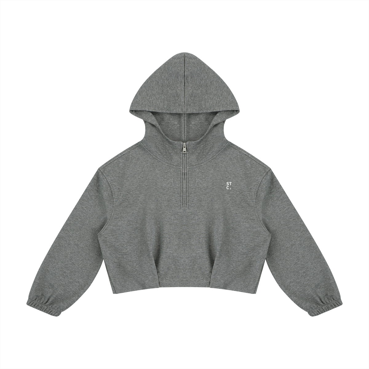 Soft Top Co. Quarter Zip Crop