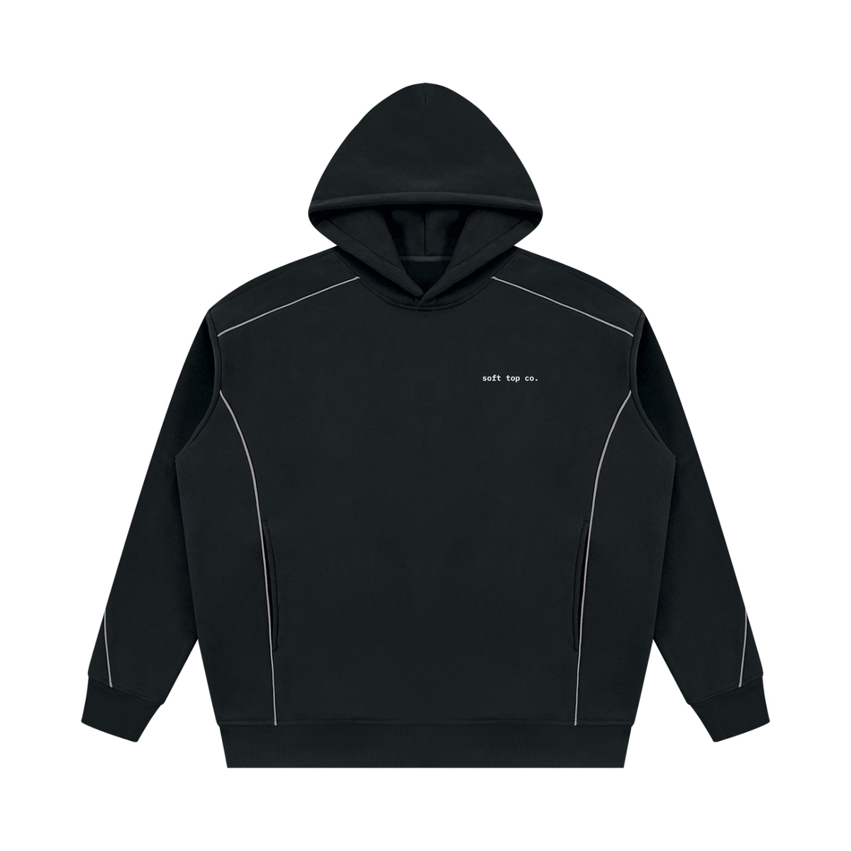 Soft Top Co. Piped Fleece Hoodie