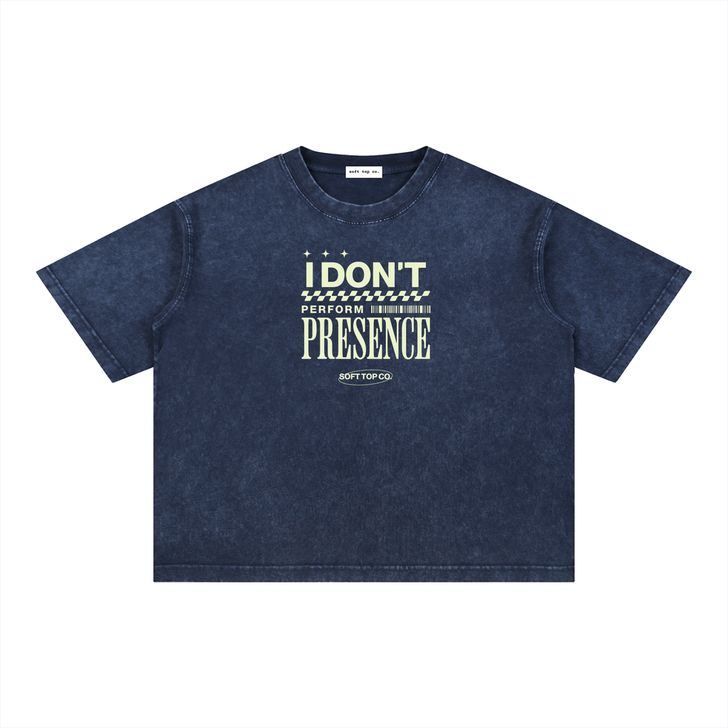 Snow-Washed Boxy Graphic Tee