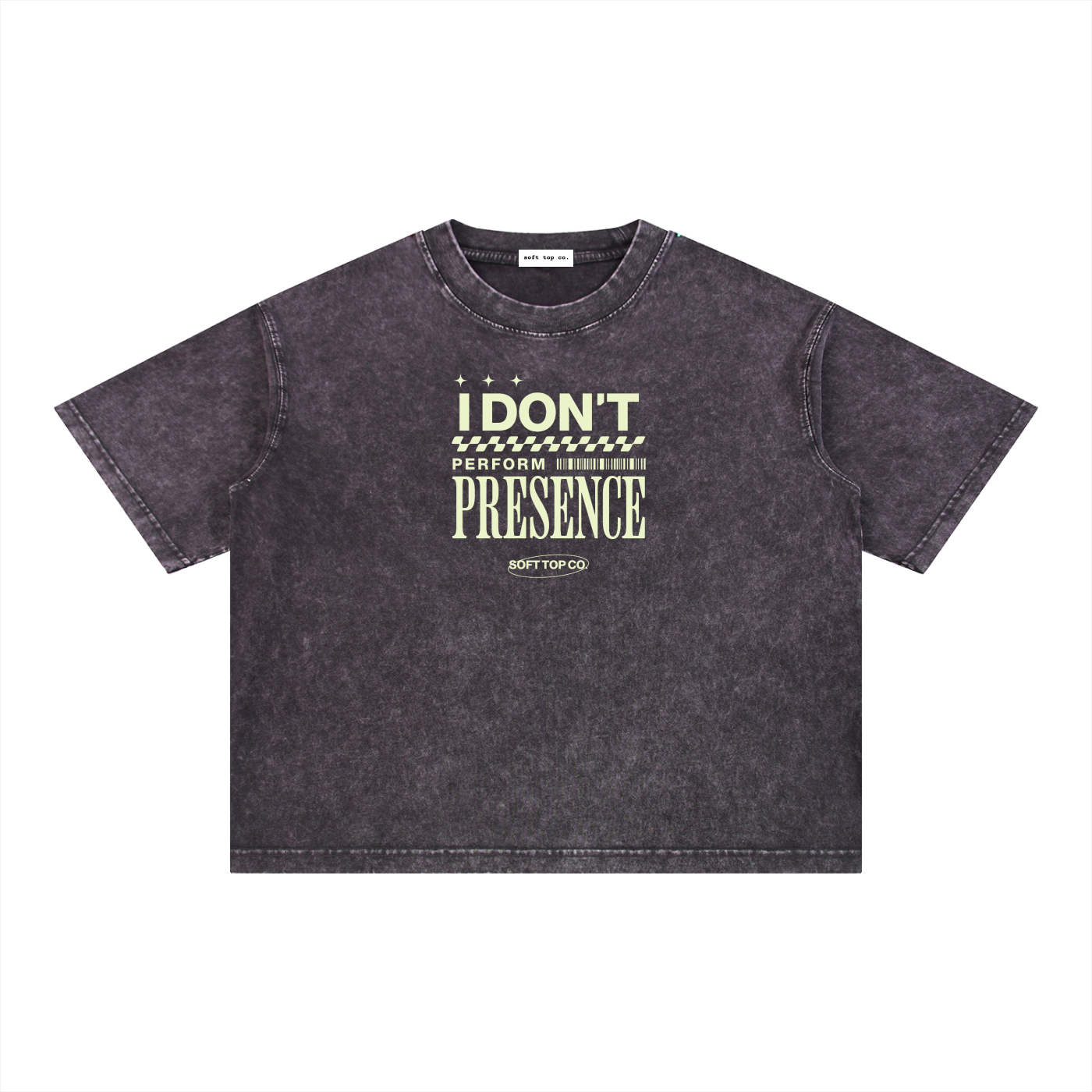 Snow-Washed Boxy Graphic Tee