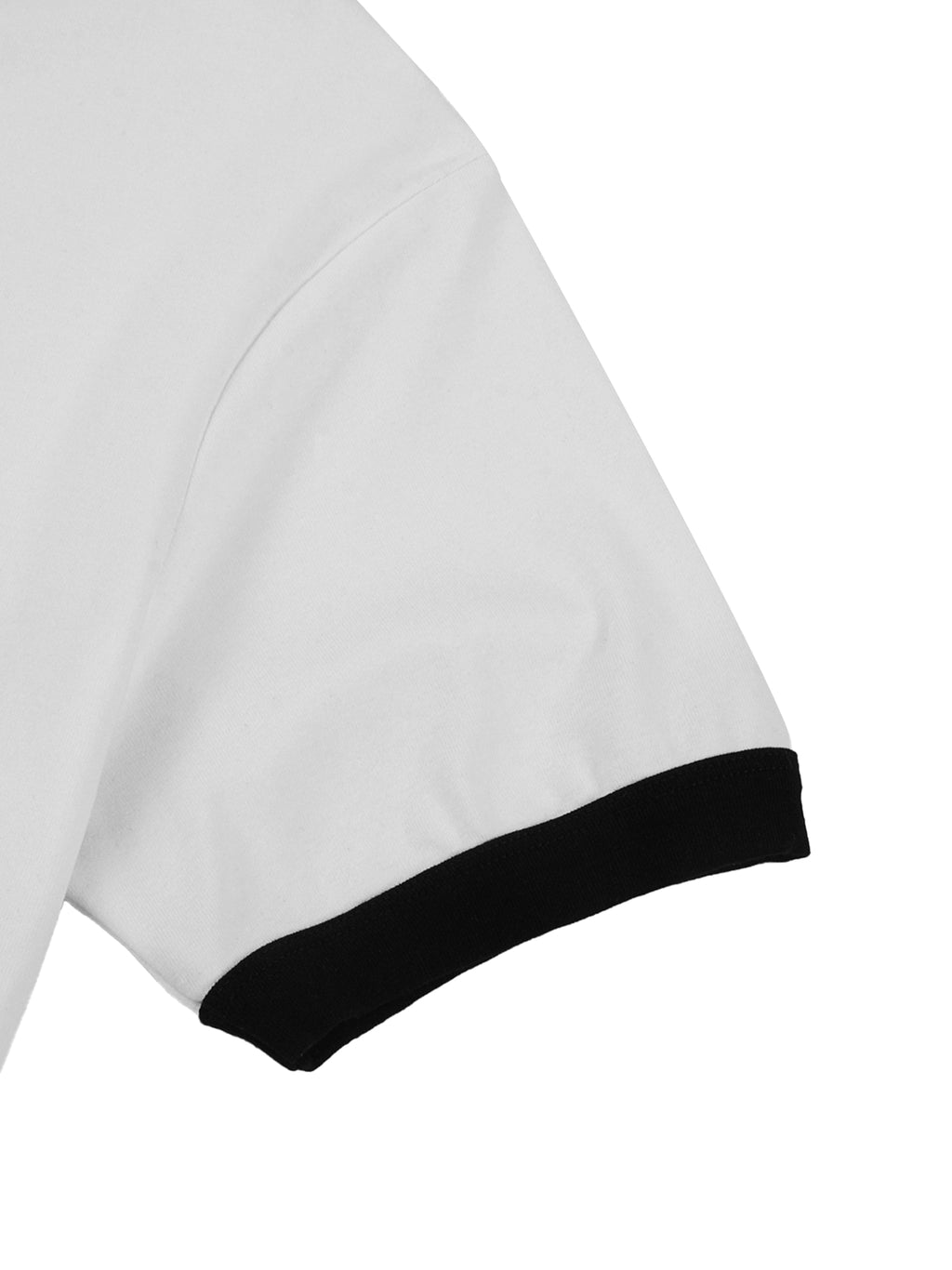 Well Behaved Ringer Tee — White