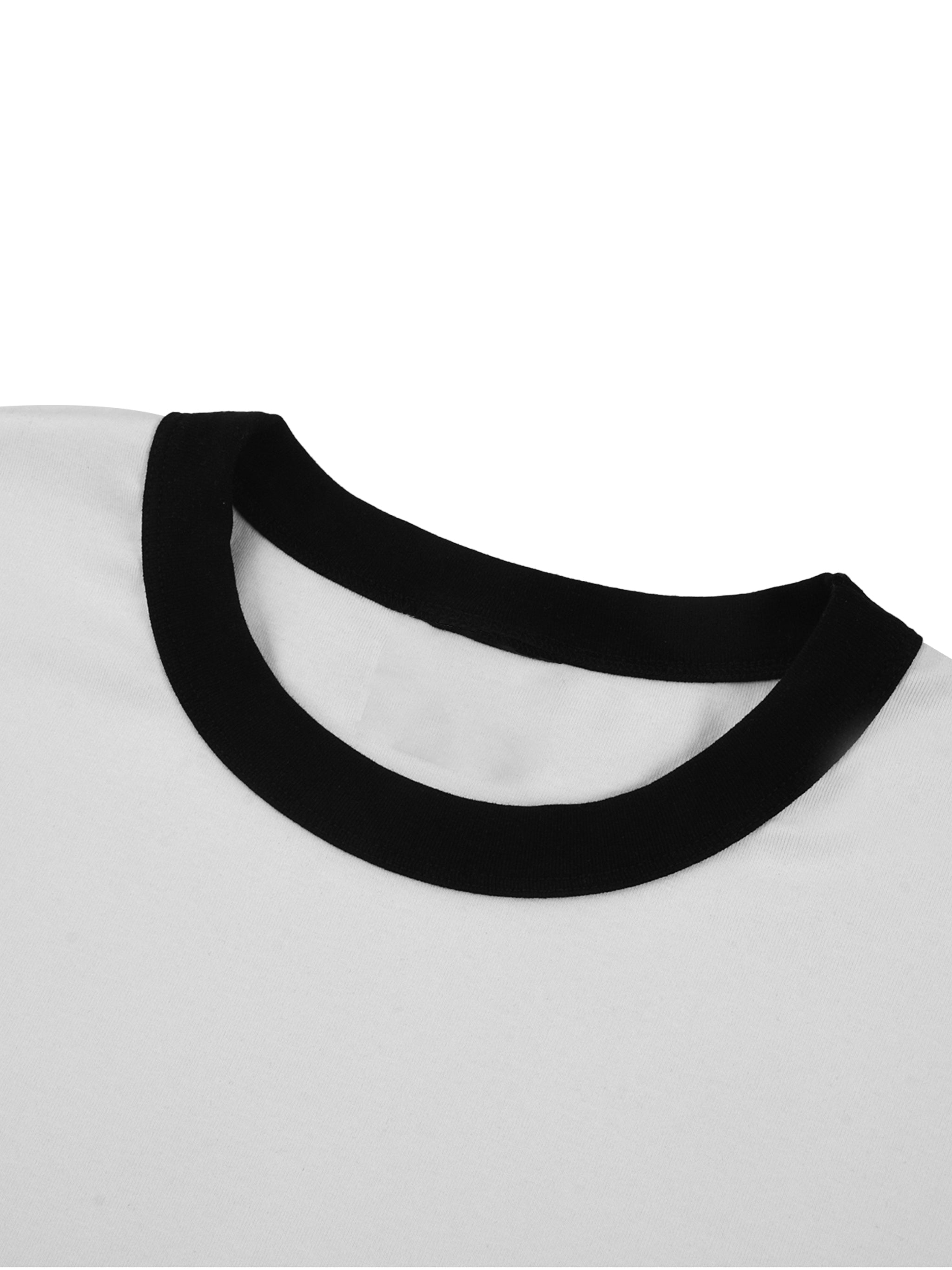 Well Behaved Ringer Tee — White