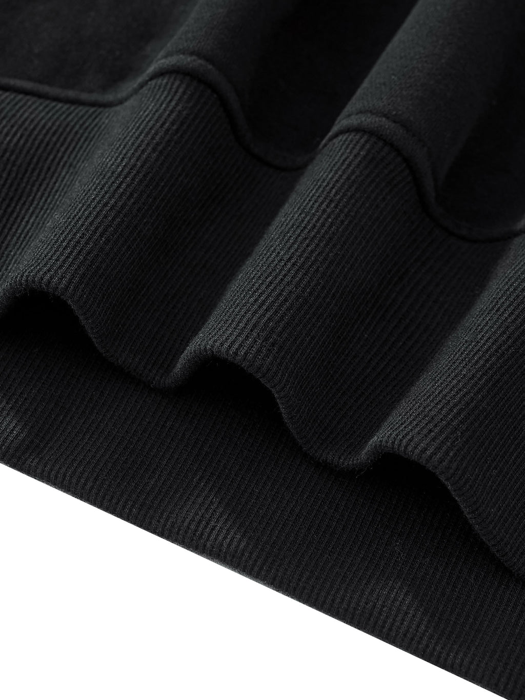 talk soft to me — Side-Slit Fleece Crewneck