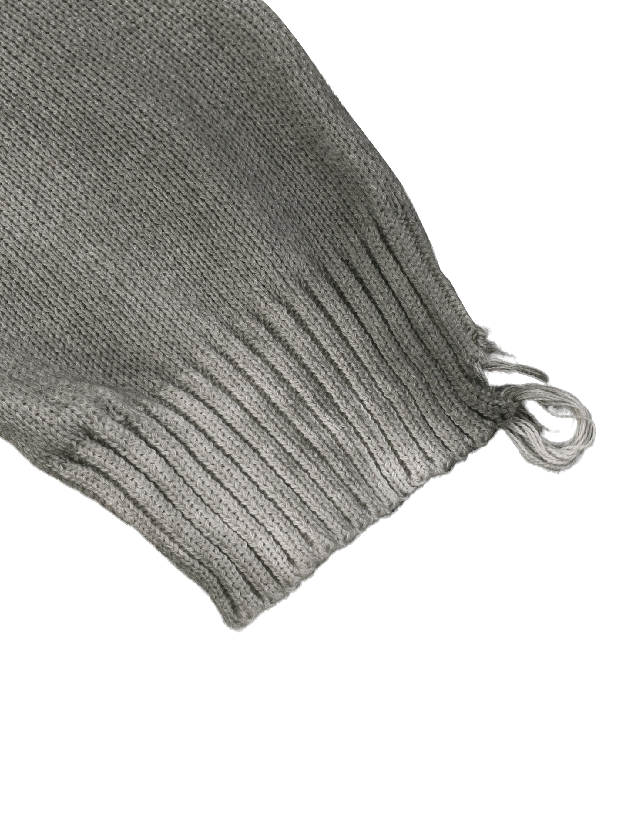 STC. Distressed Crewneck Sweater