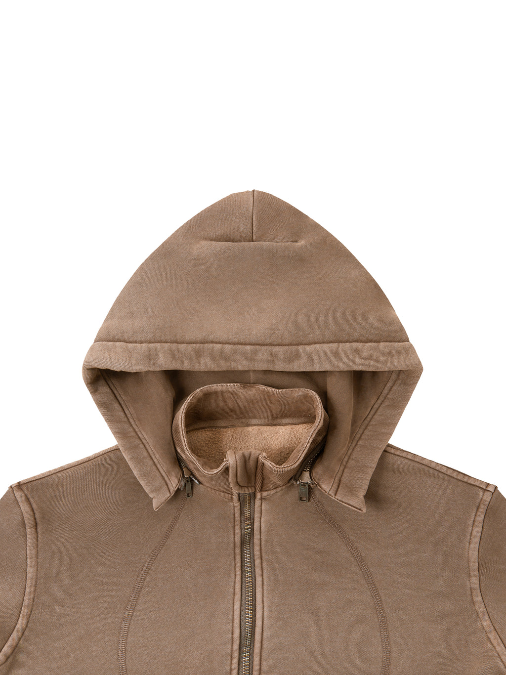 STC. Vintage Zip Hoodie — Cropped & Washed