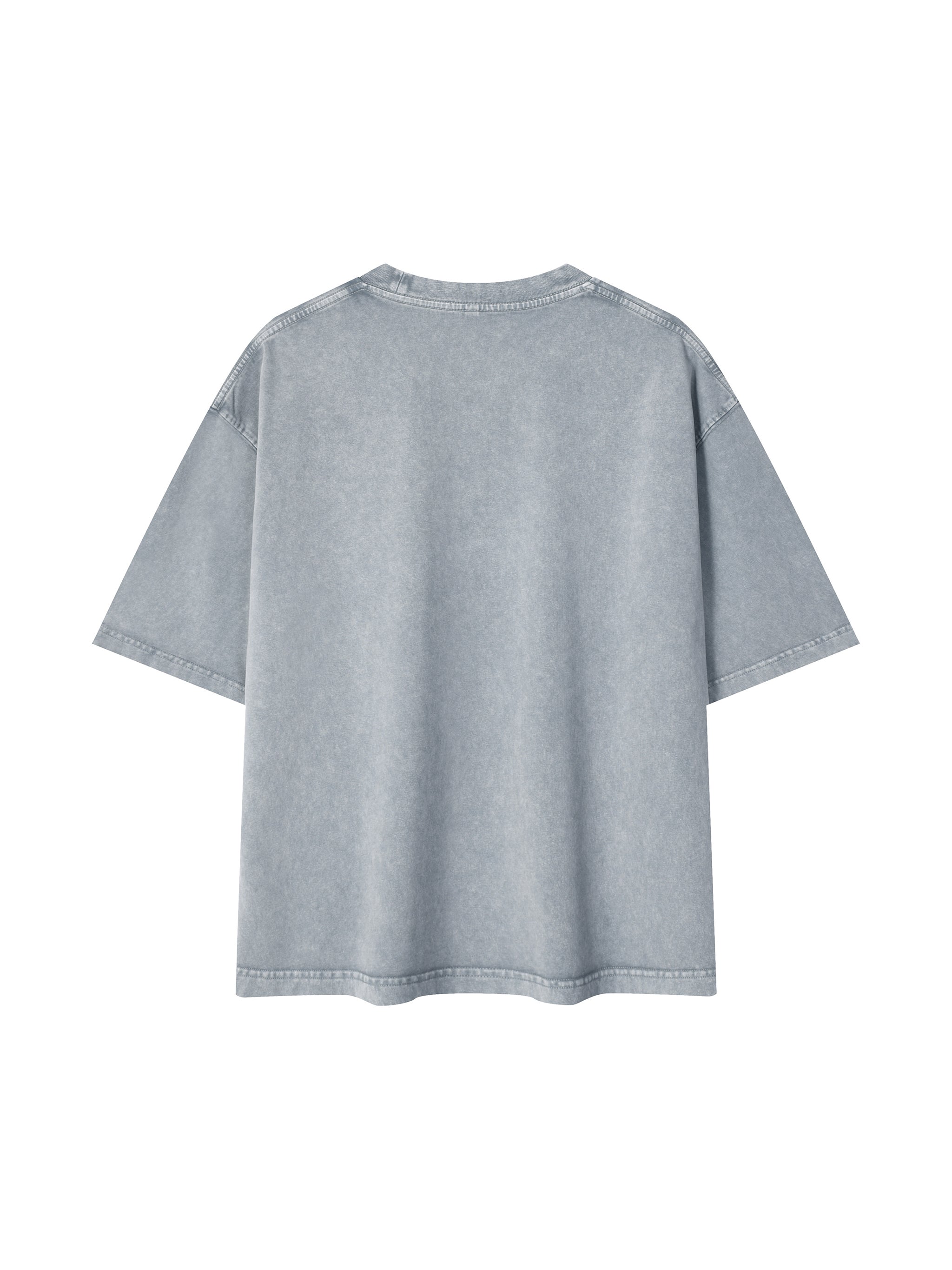 Snow-Washed Boxy Graphic Tee